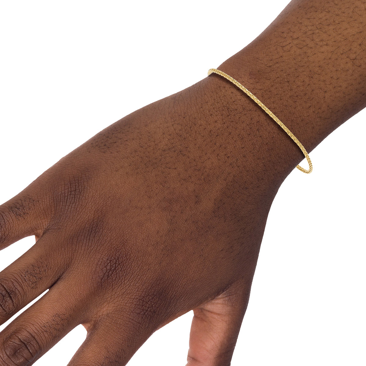 14kt Yellow Gold Spiga Bolo Bracelet Costco