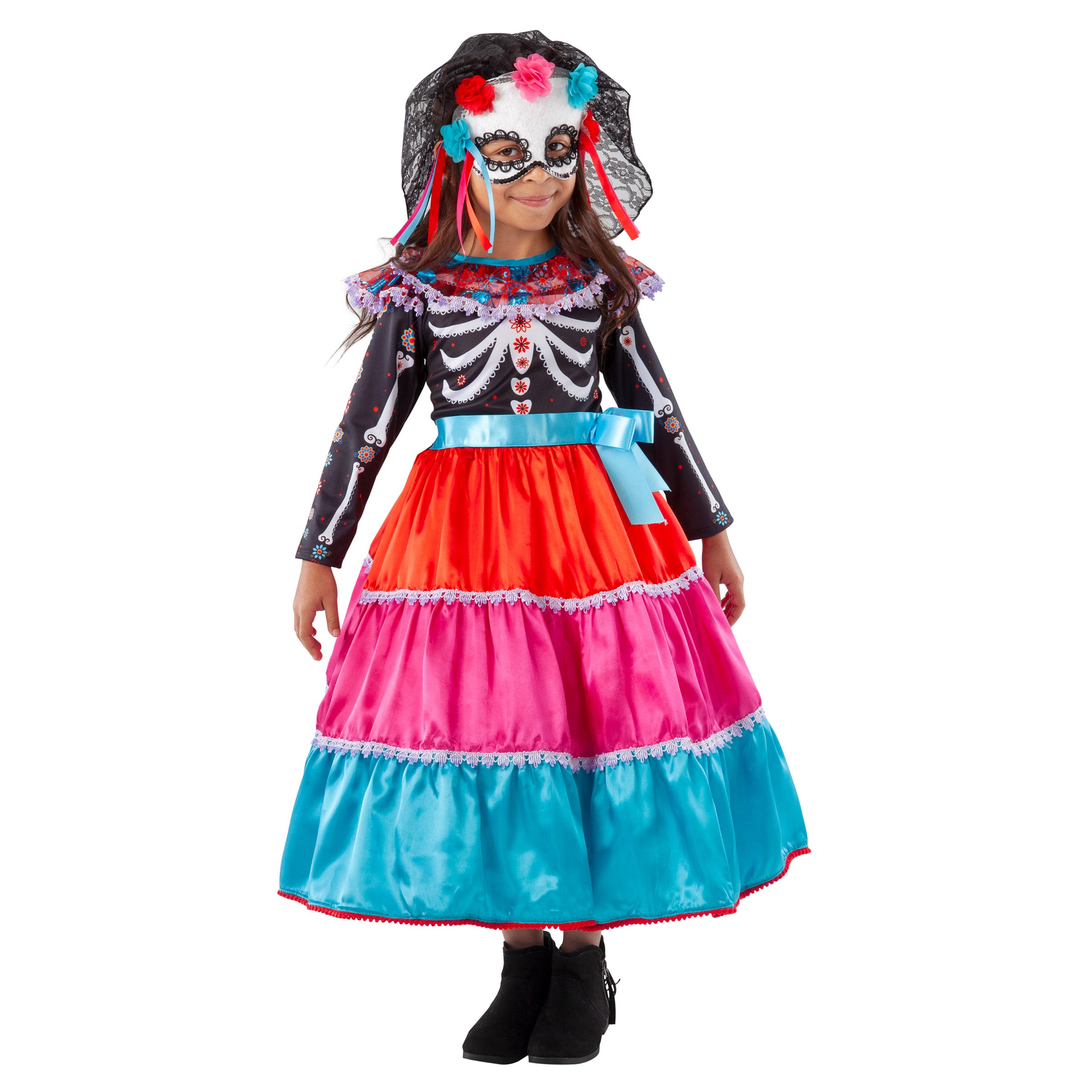 Teetot Día de los Muertos Child Costume