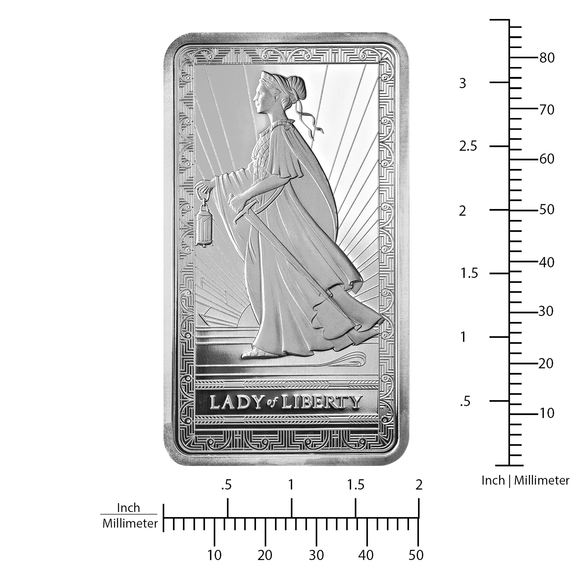 10 oz Silver Bar PAMP Lady of Liberty | Costco