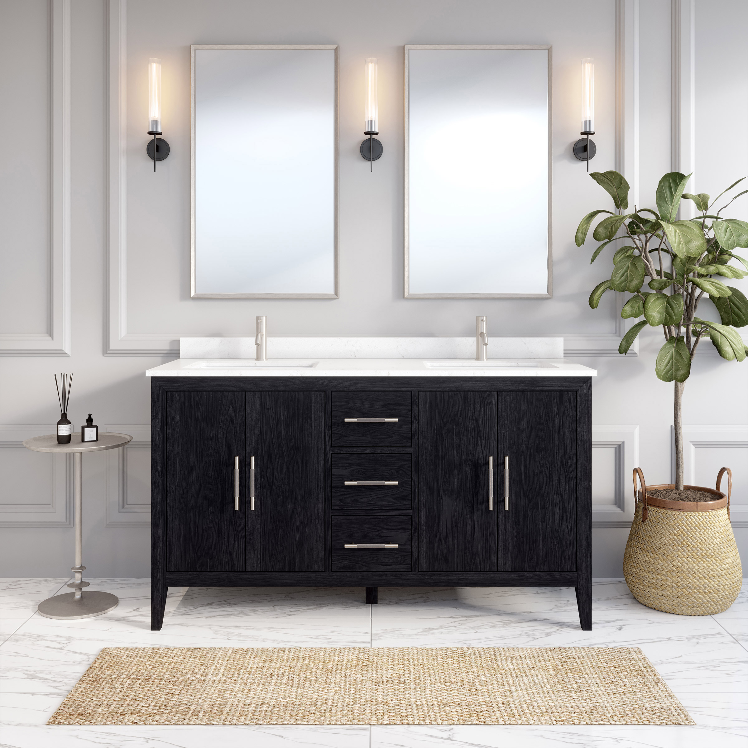 Studio Bathe Vaughan 60 in. Double Vanity | Costco