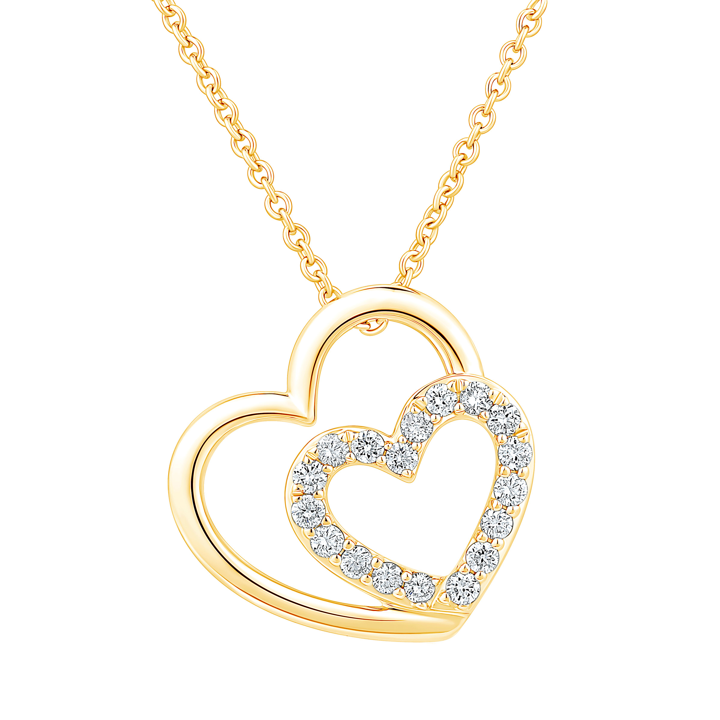 Round Brilliant 0.15 ctw VS2 Clarity, I Color Diamond 14kt
