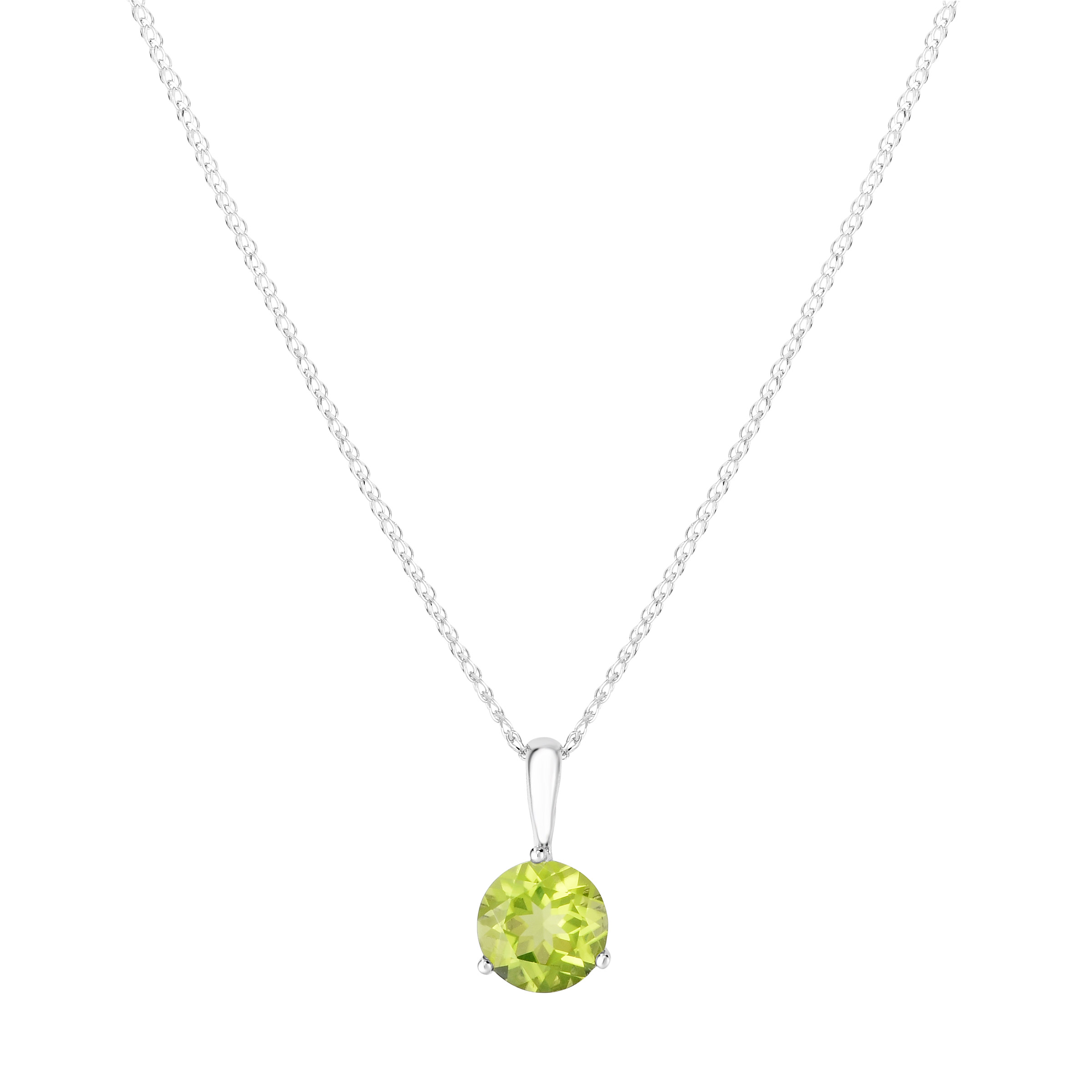 Gemstone 14kt White Gold Necklace | Costco