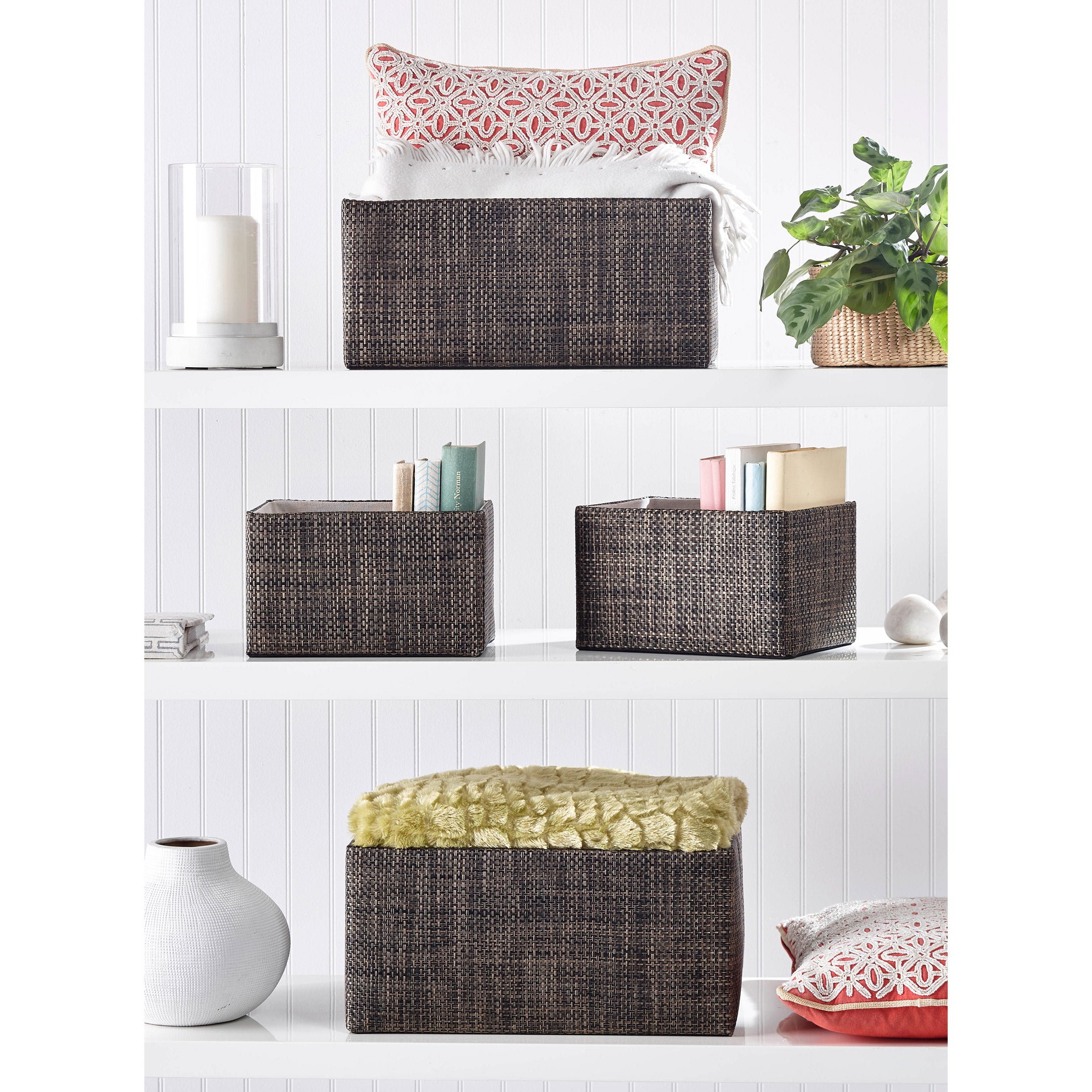 Mesa Storage Baskets, Set of 4