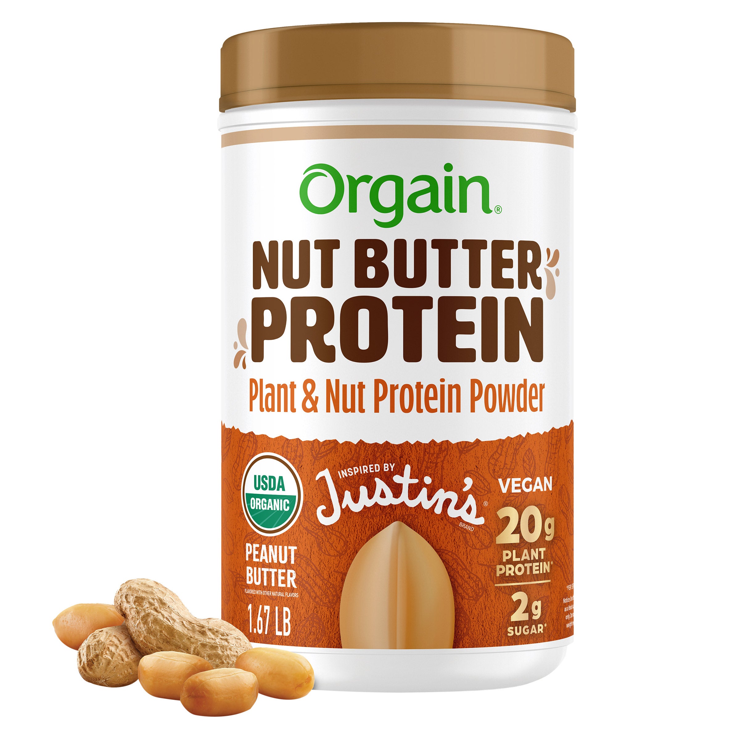 Orgain USDA Organic Plant Protein Powder