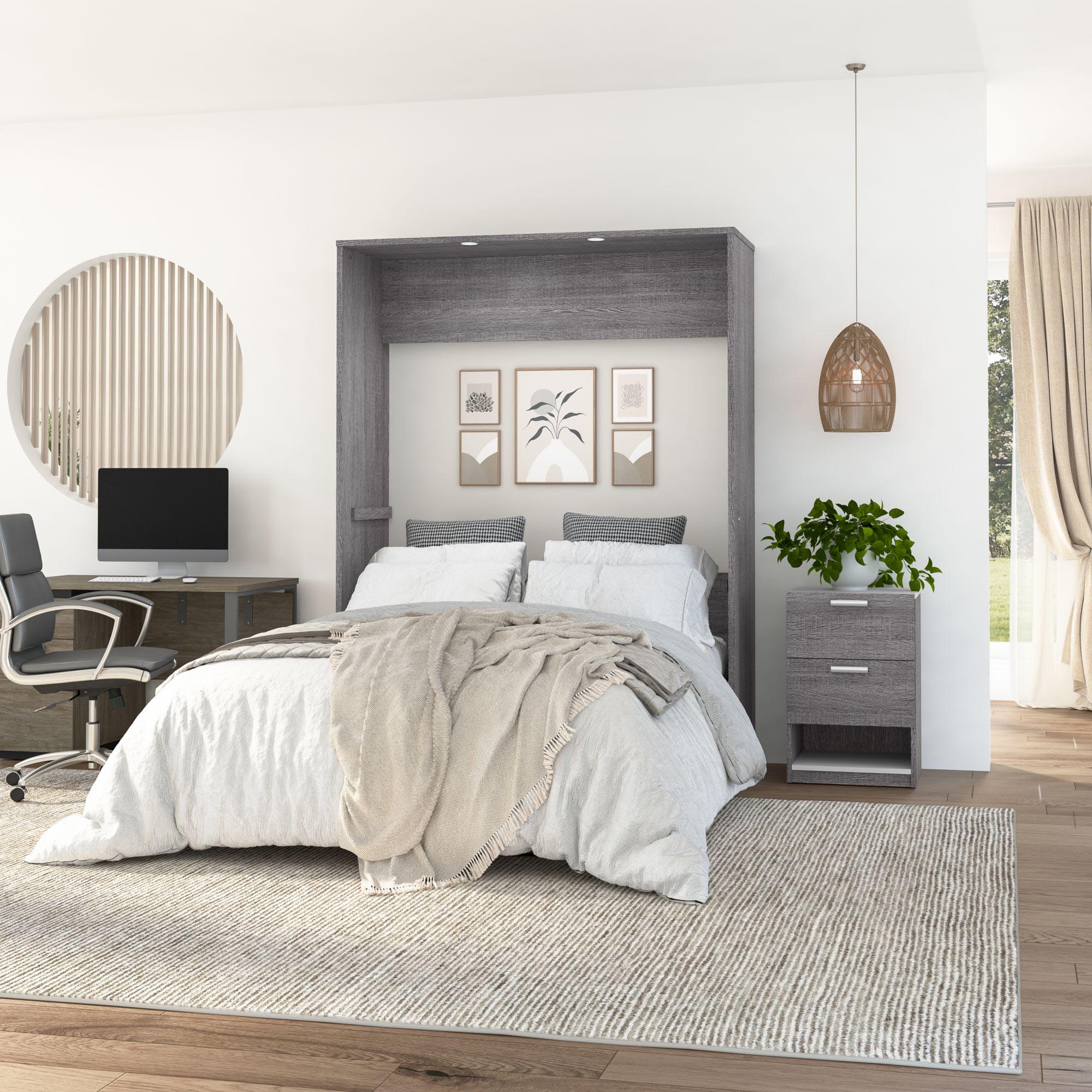 Bestar Cielo Queen Wall Bed | Costco