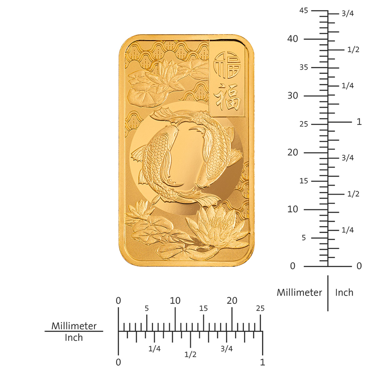 1 oz Gold Bar PAMP Suisse Good Luck Koi Fish | Costco