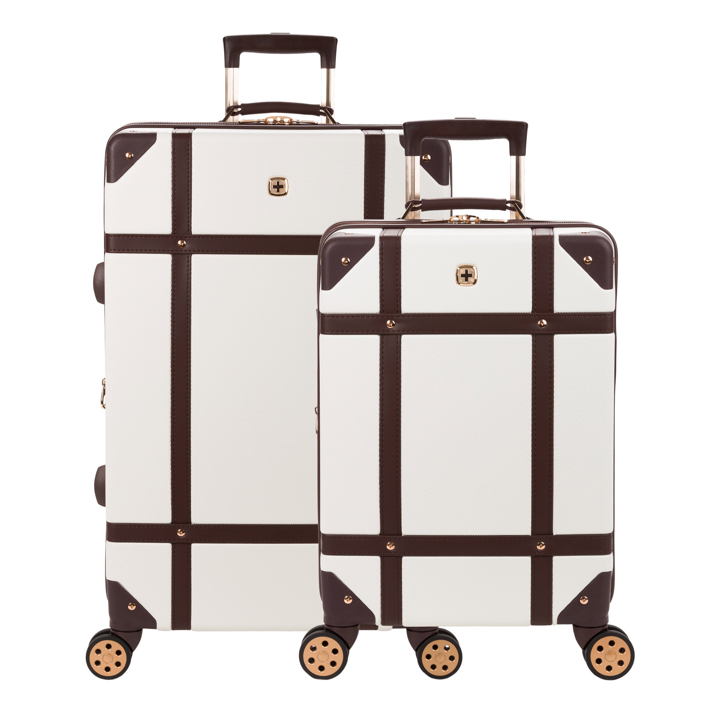 SwissGear 2-Piece Hardside Trunk Luggage Set