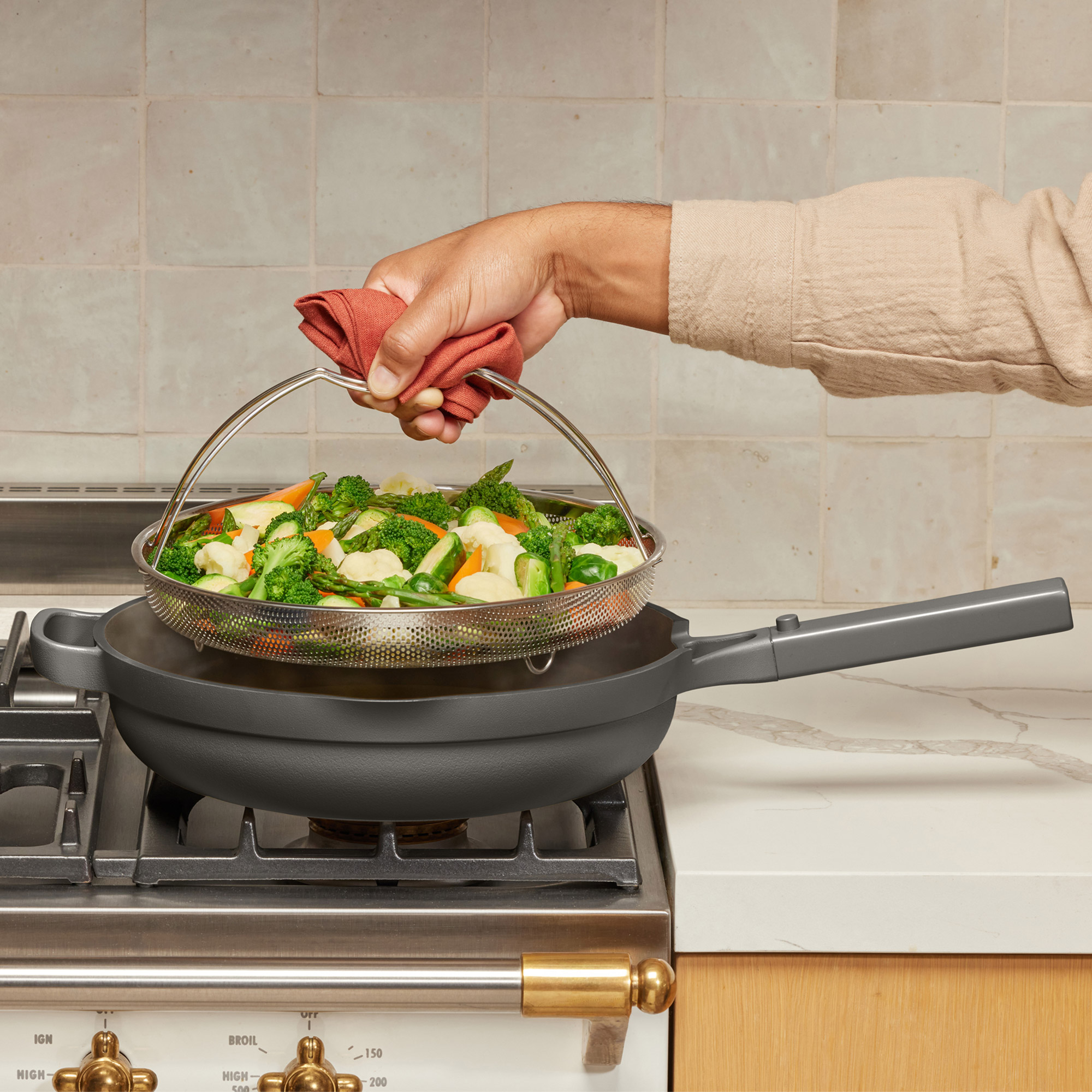 Our Place 4-piece Ceramic Nonstick 12.5” Family Sized Always
