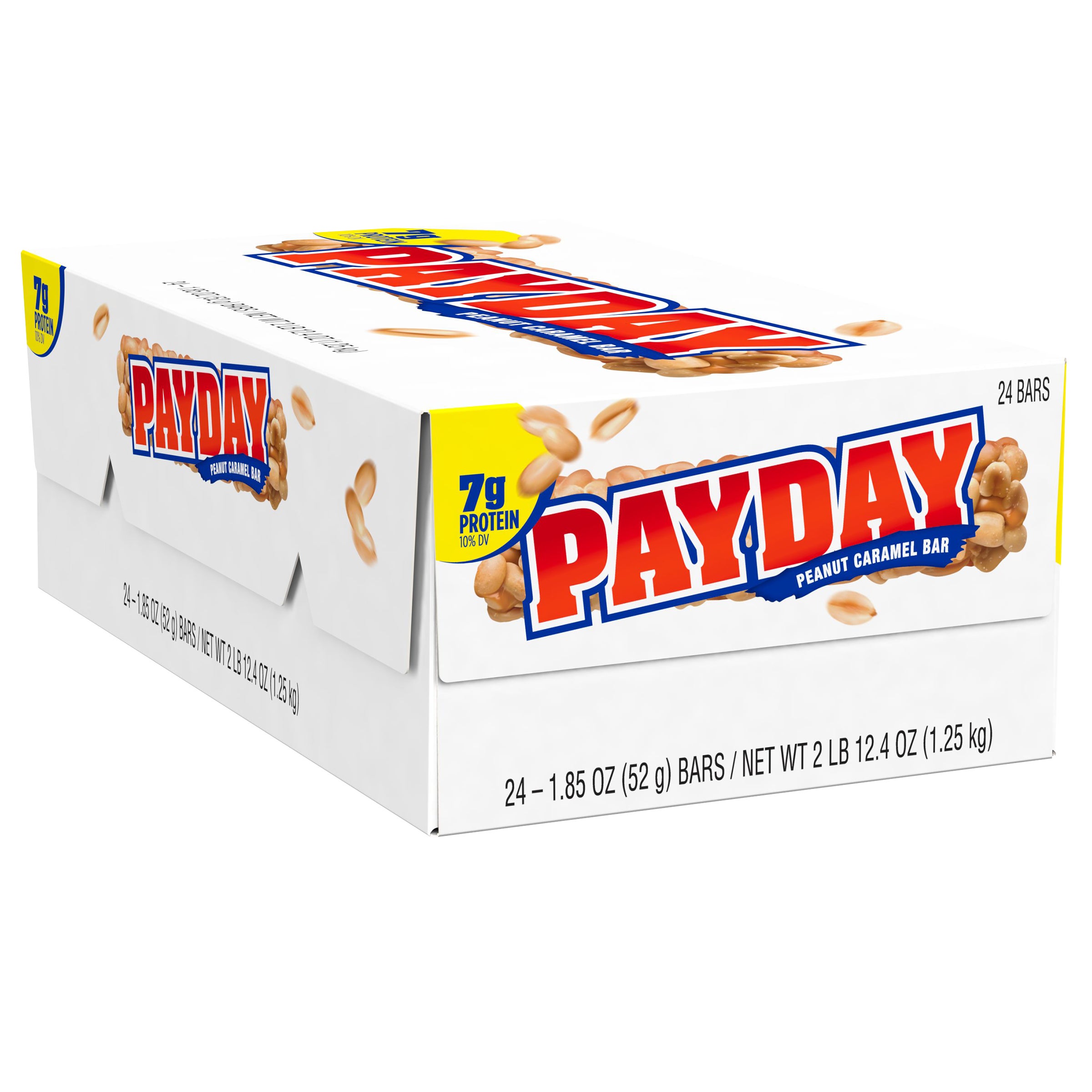 **PAYDAY** Candy Bar, Peanut Caramel, 1.85 oz, 24 ct