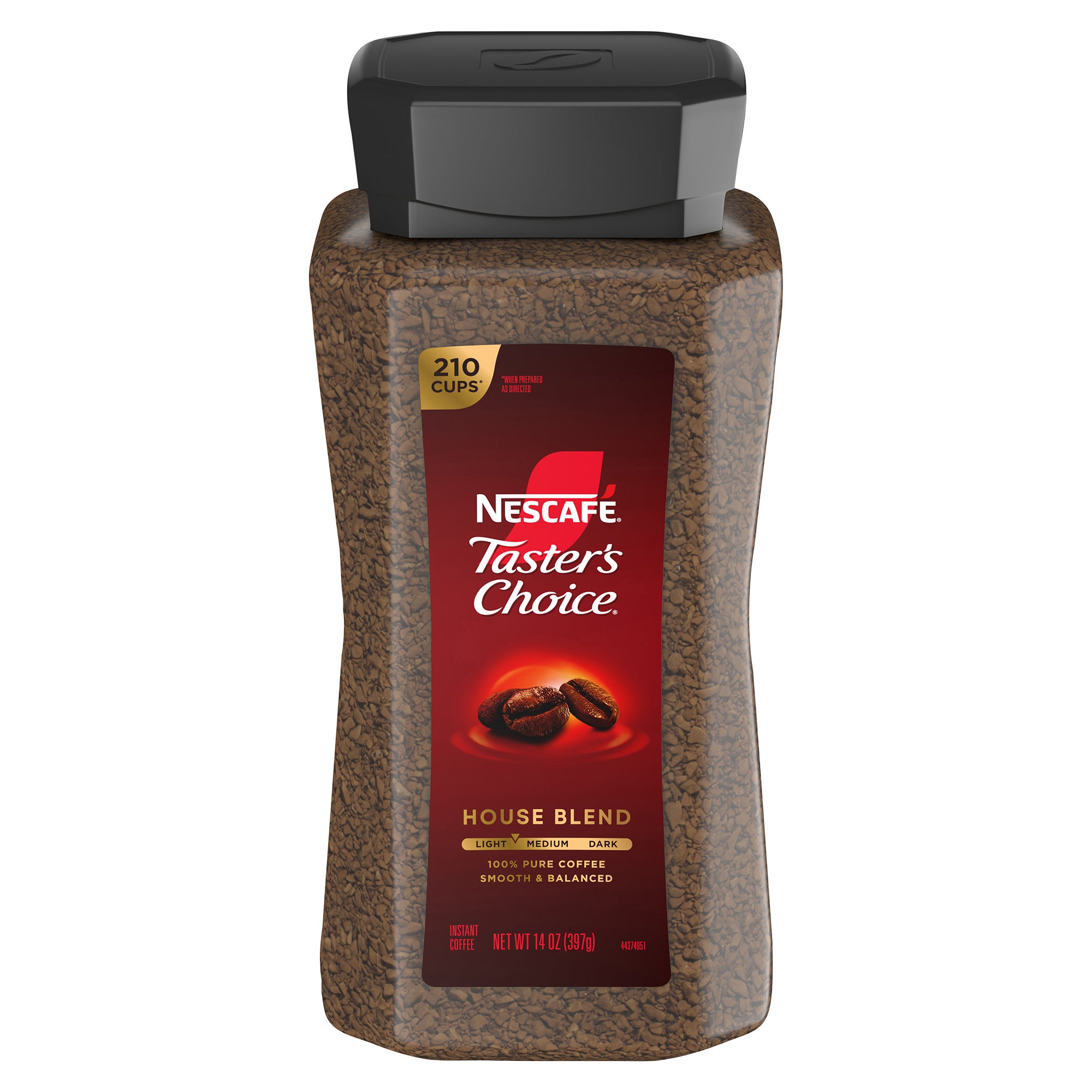 **NESCAFÉ Taster's Choice** Instant Coffee, House Blend, Light Roast, 14 oz