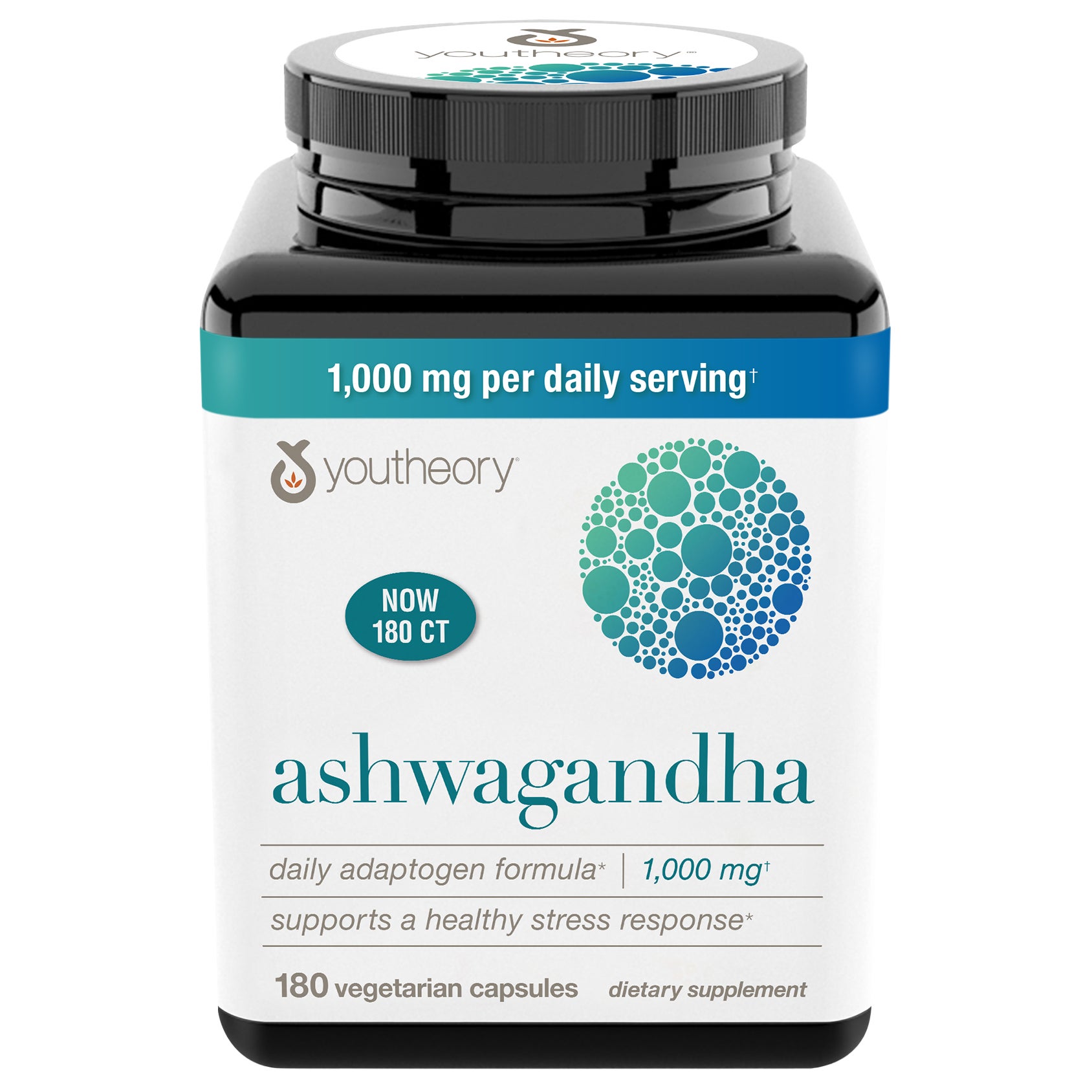 **youtheory** Ashwagandha, 1000 mg , 180 ct