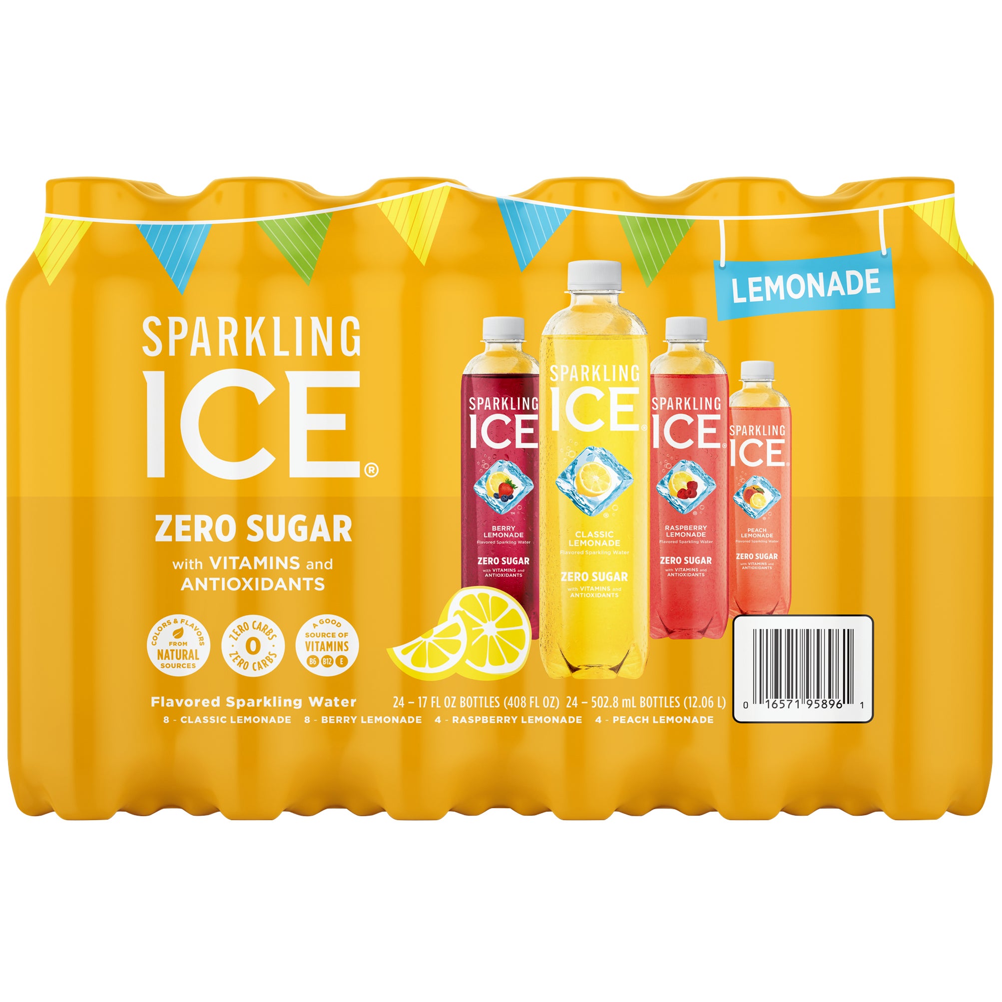 **Sparkling ICE** Sparkling Water, Variety Pack, 17 fl oz, 24 ct