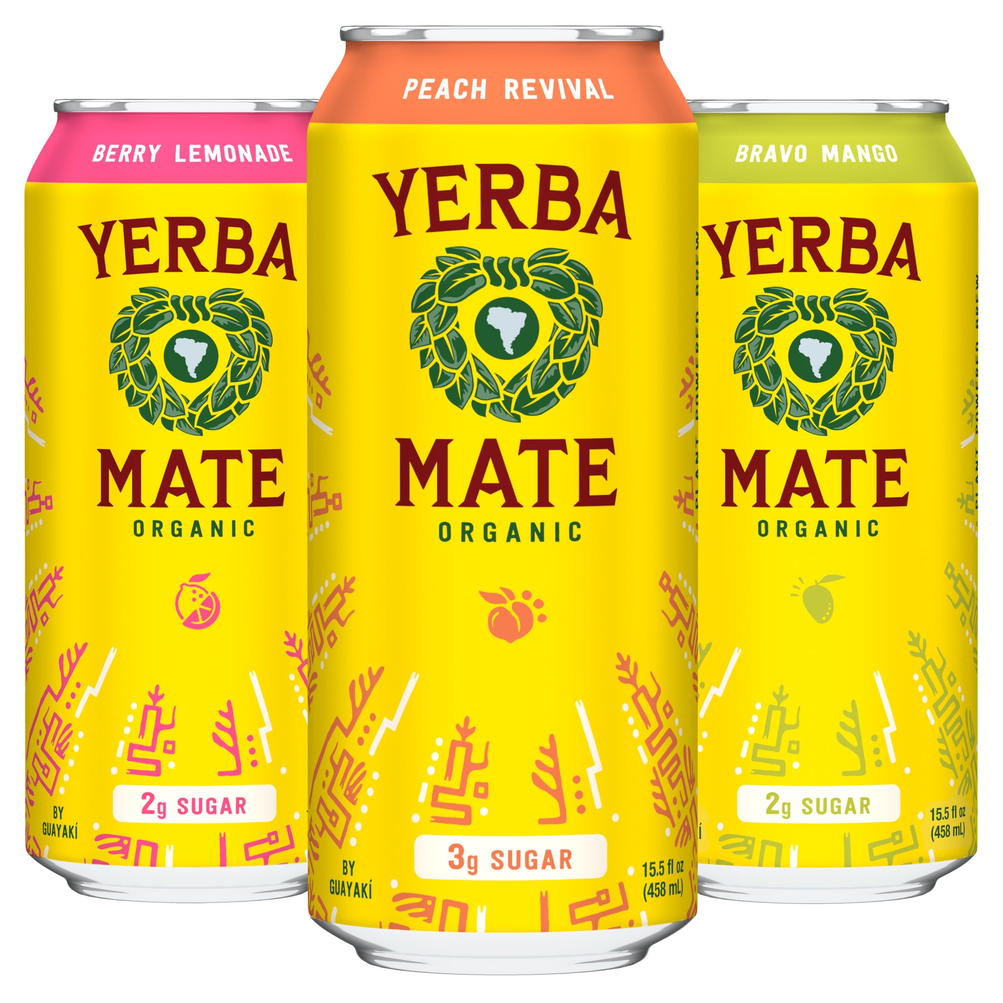 **Yerba Madre** Yerba Mate Tea, Organic, Choose From, Assorted Flavors, 15.5 fl oz, 12 ct