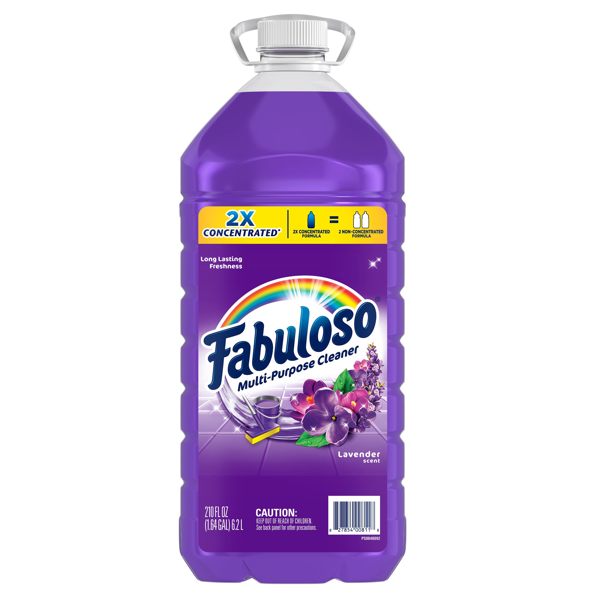 **Fabuloso** Multi-Purpose Cleaner, 2x Concentrated, Lavender Scent, 210 fl oz