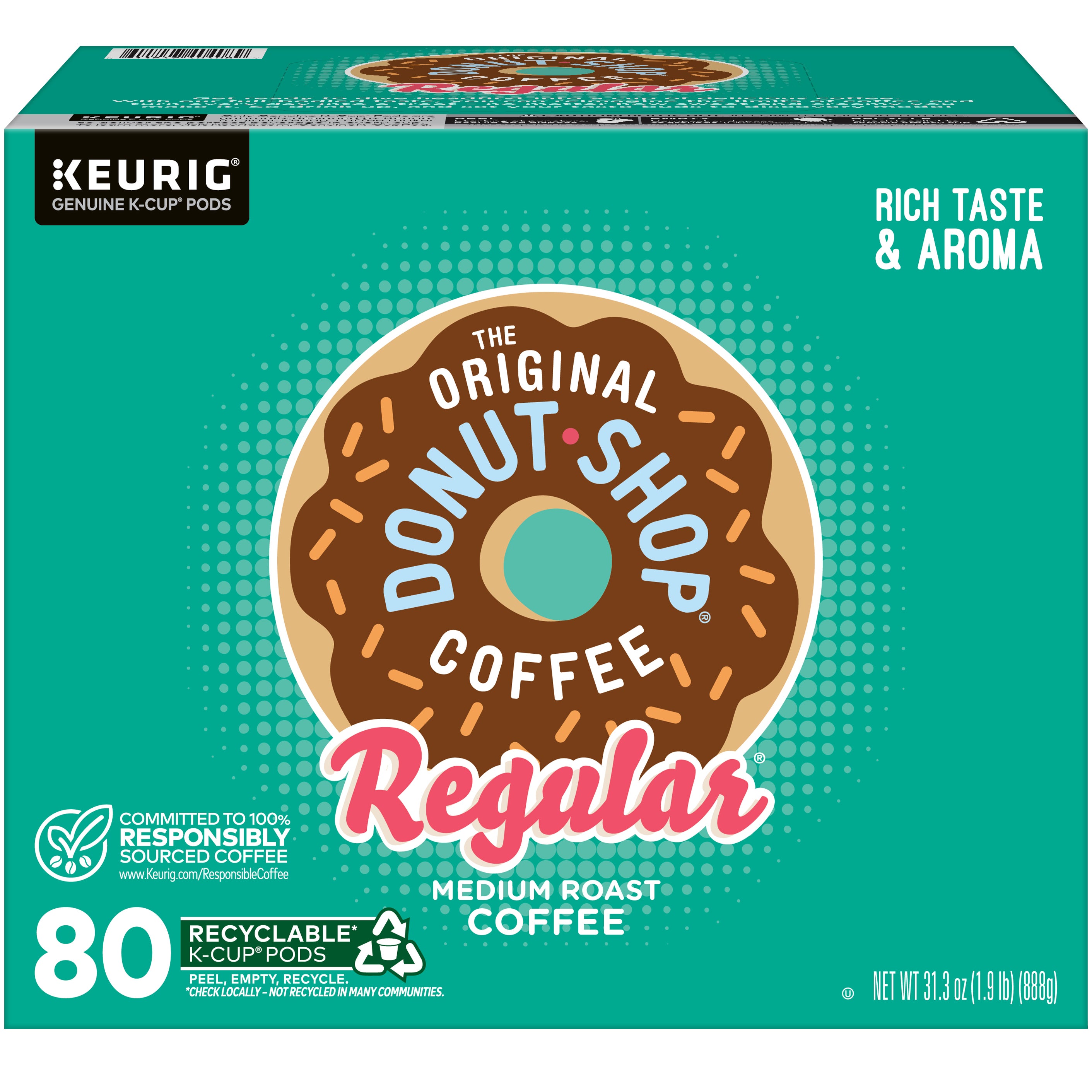 **Keurig K-Cup Pods** Choose From, Assorted Flavors, 80 ct