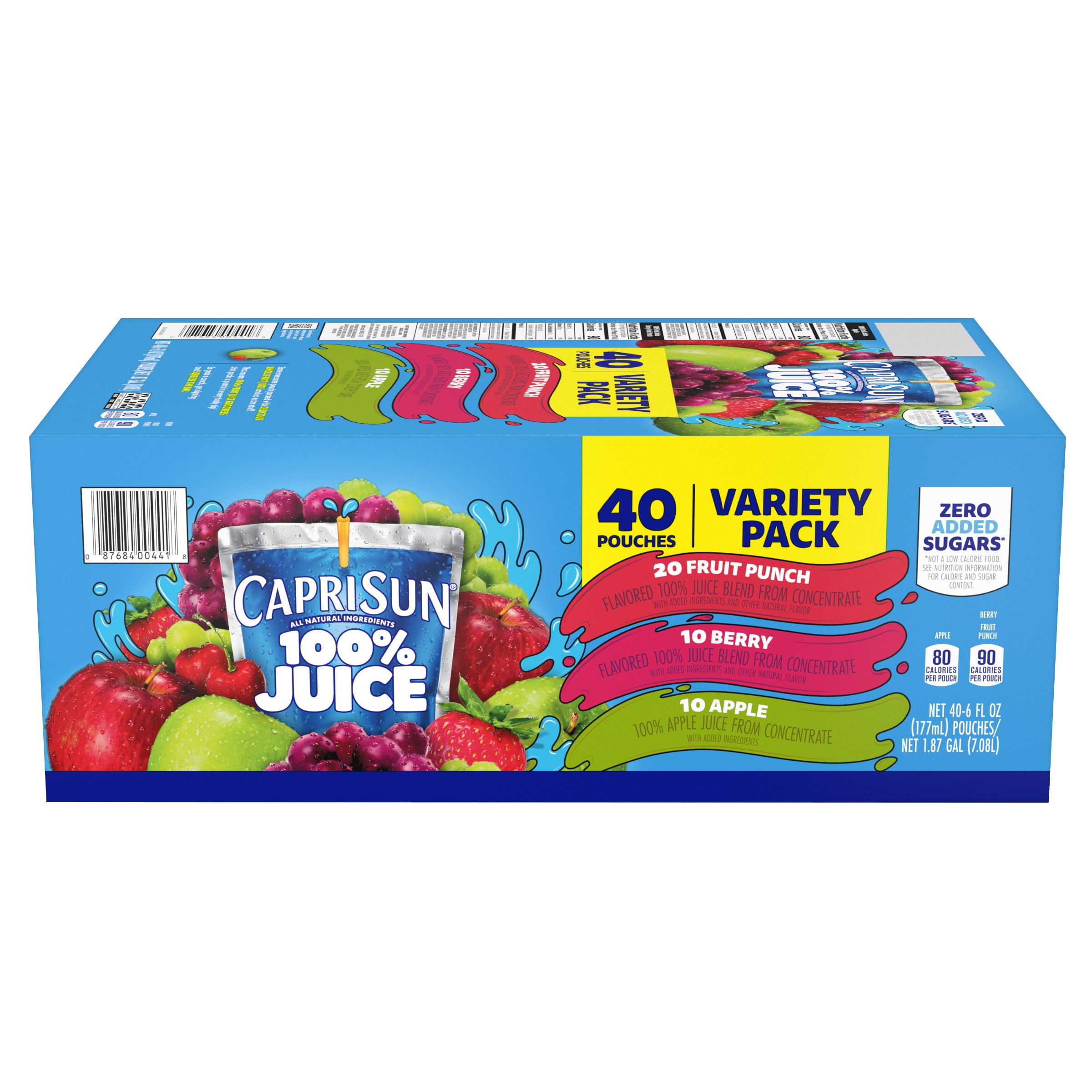 **Capri-Sun** 100% Juice Blend, Variety, 6 fl oz, 40 ct