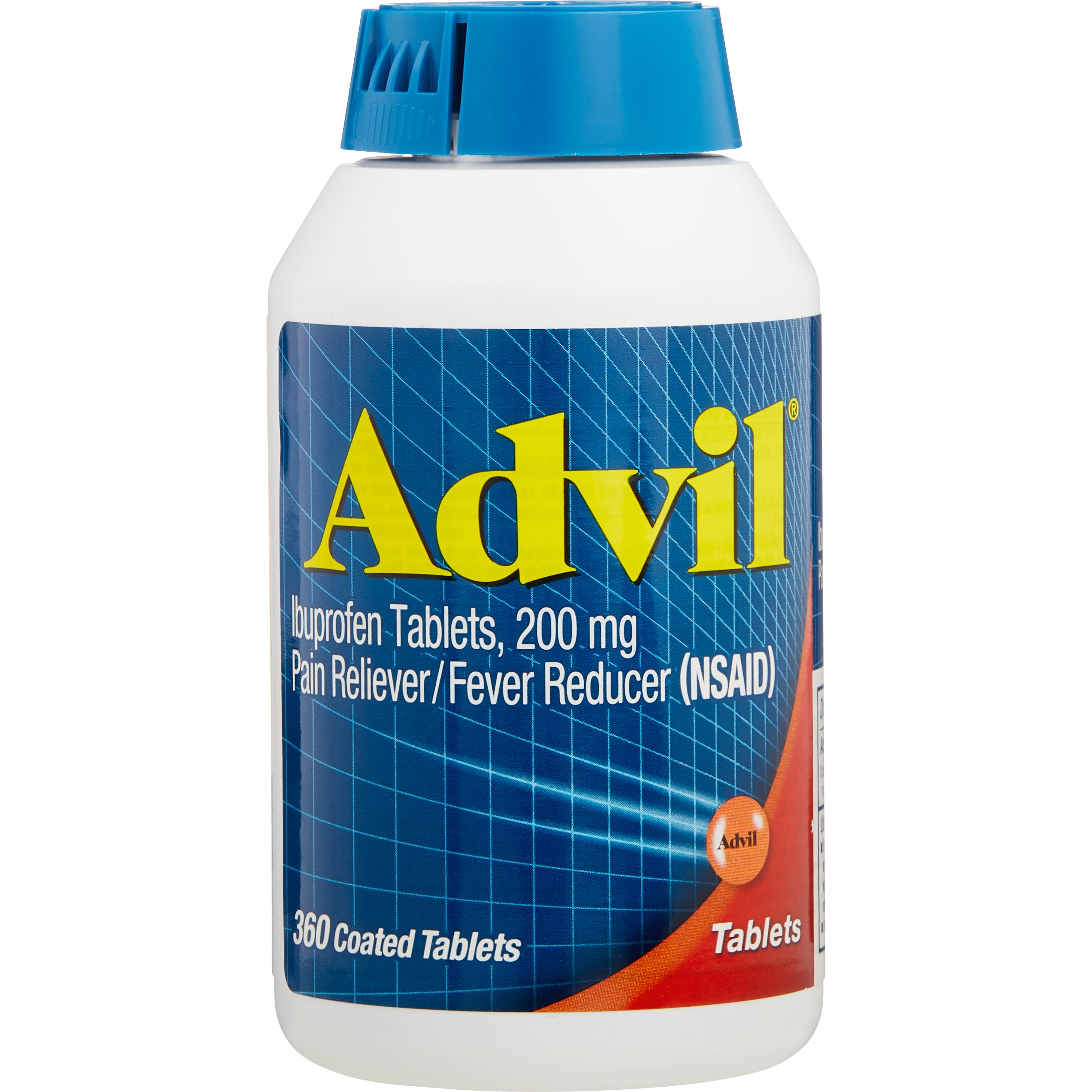 **Advil** Ibuprofen 200 mg, Pain Reliever and Fever Reducer, 360 Tablets