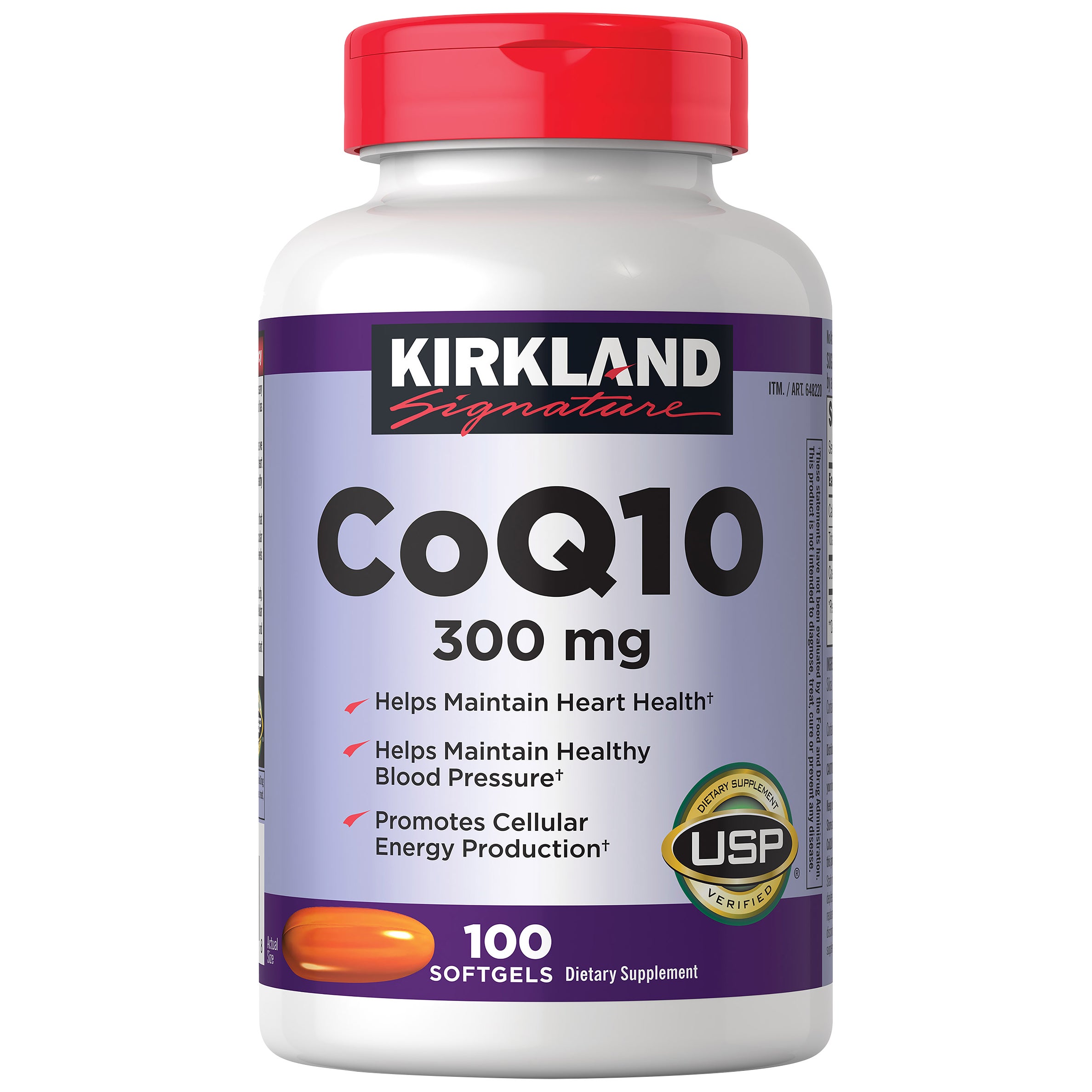 **Kirkland Signature** CoQ10, 300 mg , 100 ct