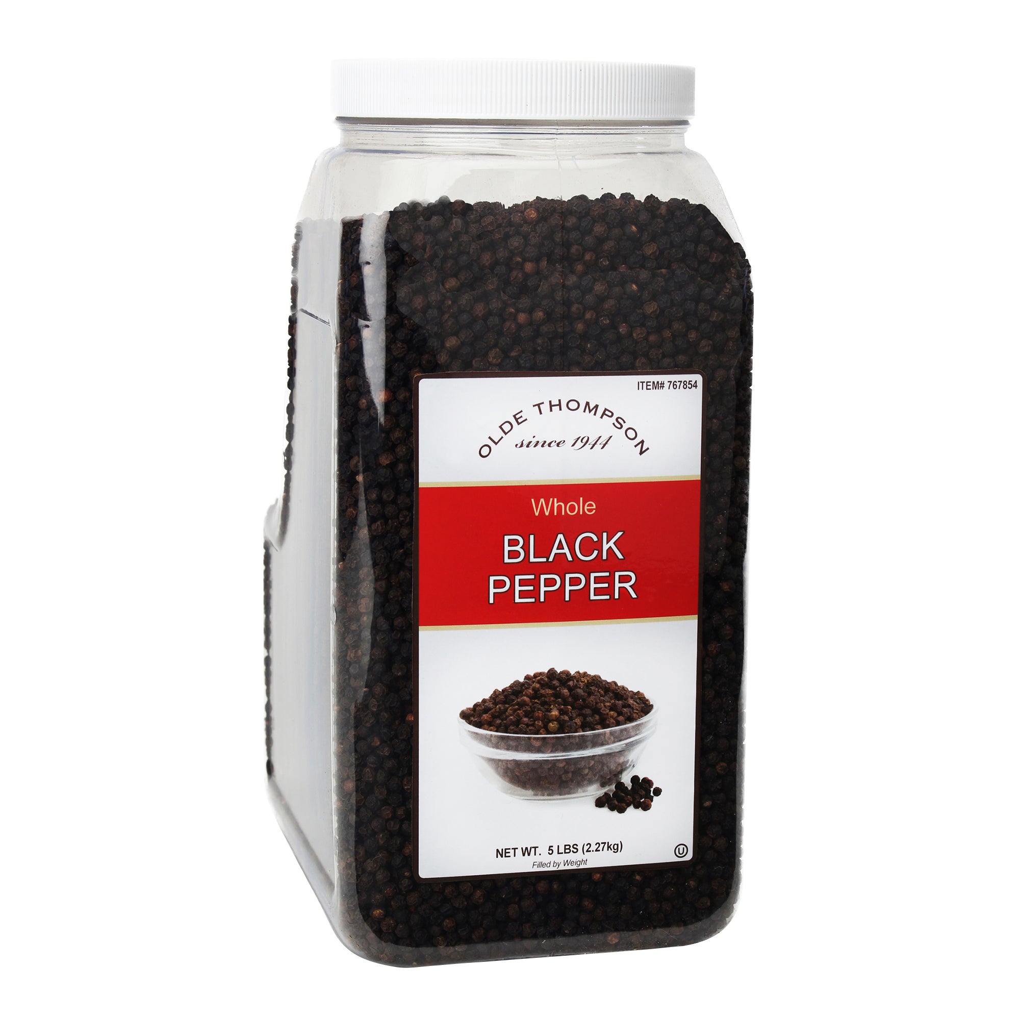 **Olde Thompson** Black Pepper, Whole **AND/OR**, Fine Ground, 5 lbs
