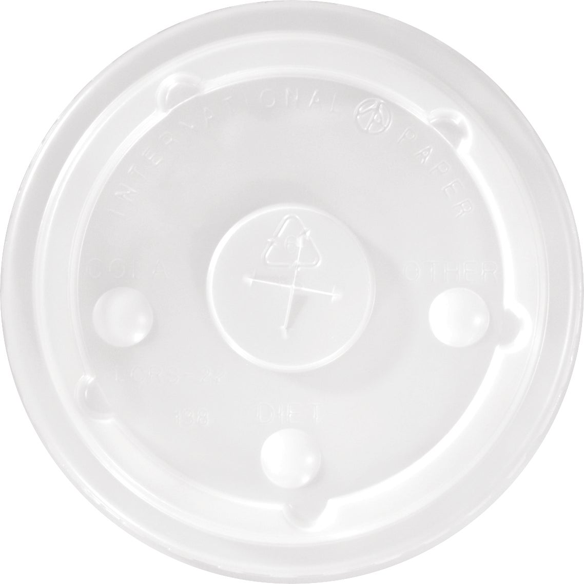 **Graphic Packaging** Cold Cup Lids, Bubble, Coca-Cola, 16-24 oz, 600 ct