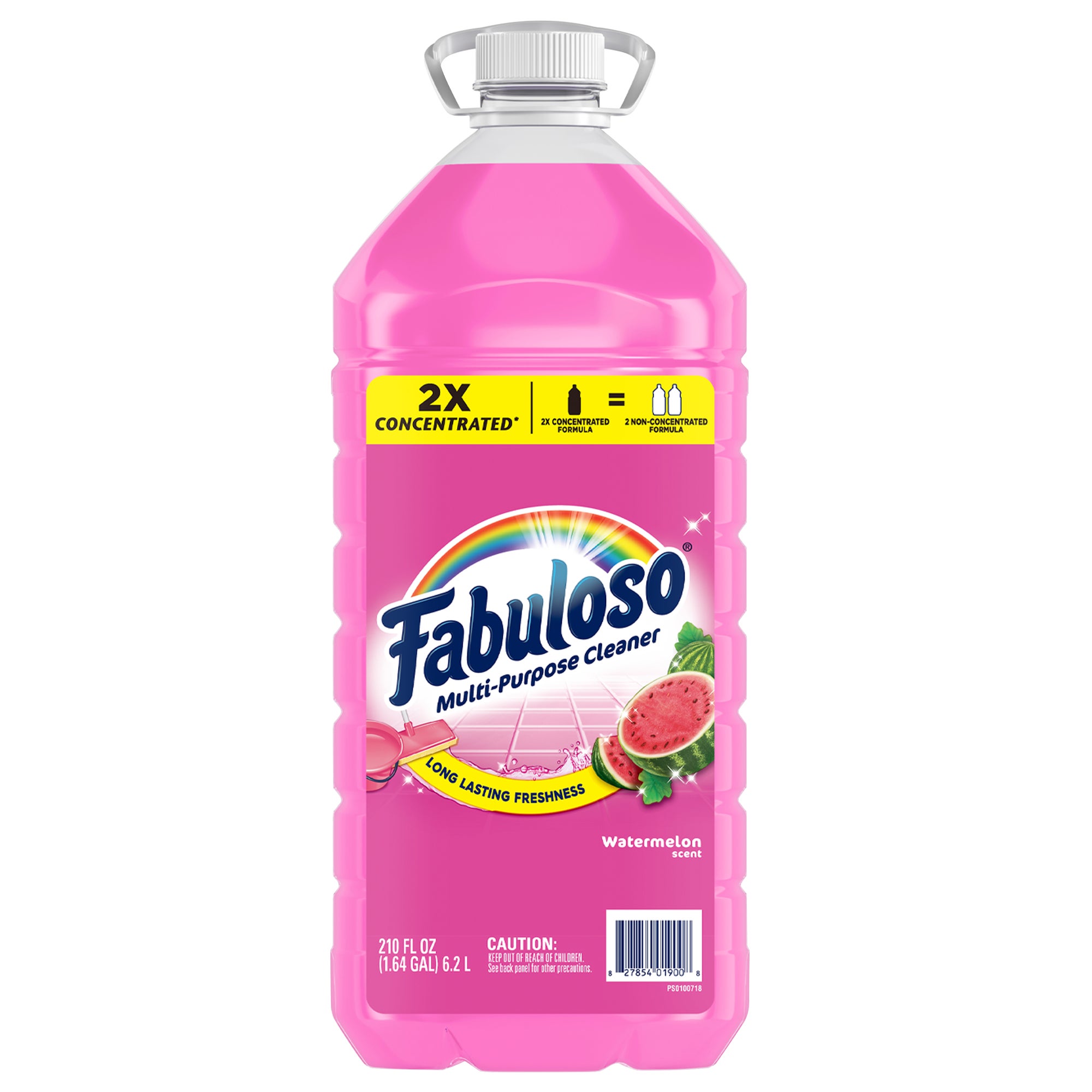 **Fabuloso** Multi-Purpose Cleaner, 2x Concentrated , Watermelon Scent, 210 fl oz
