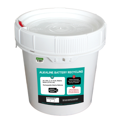 Alkaline Battery Recycling (1.25 gallon)