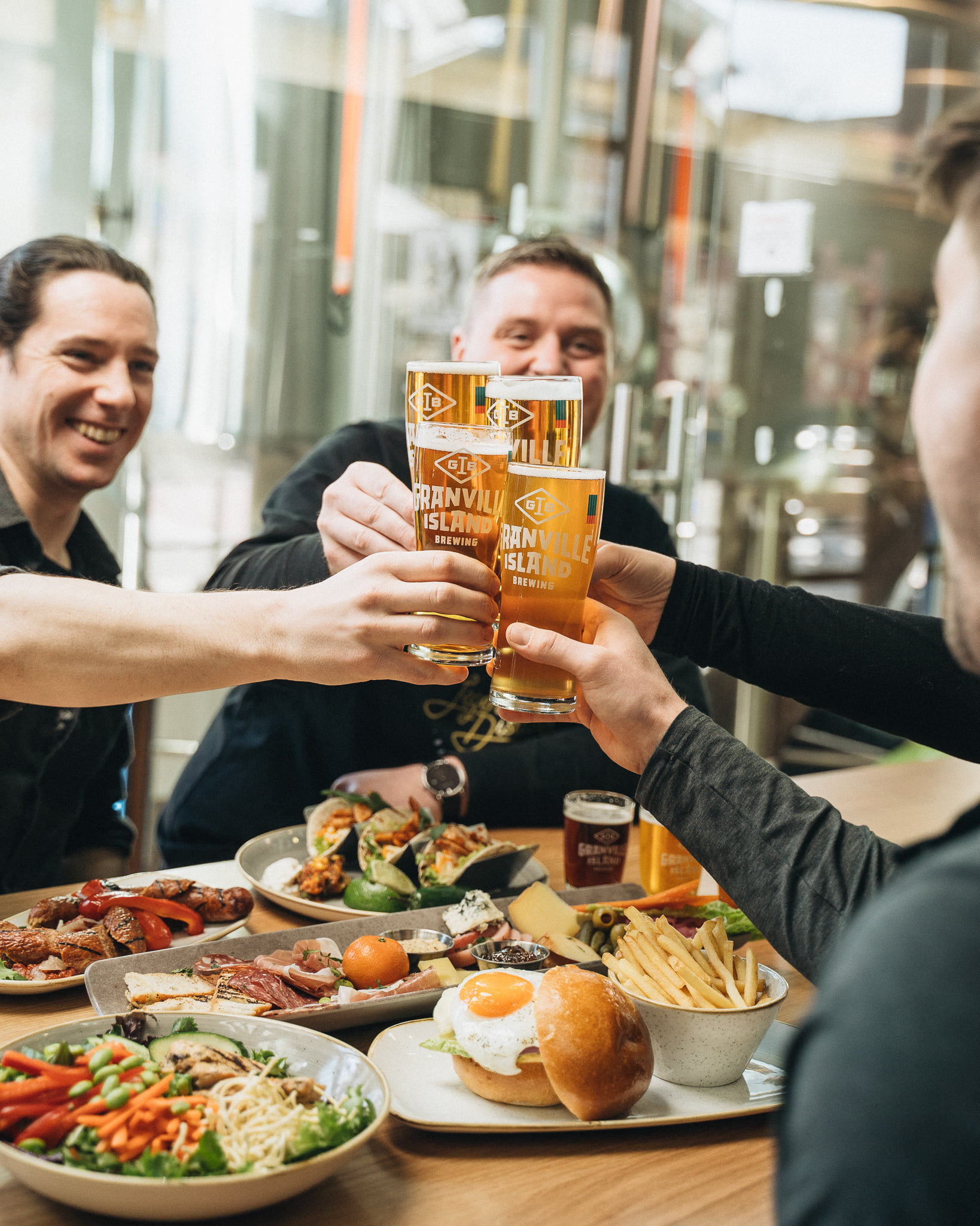 Granville Island Brewery in Vancouver.