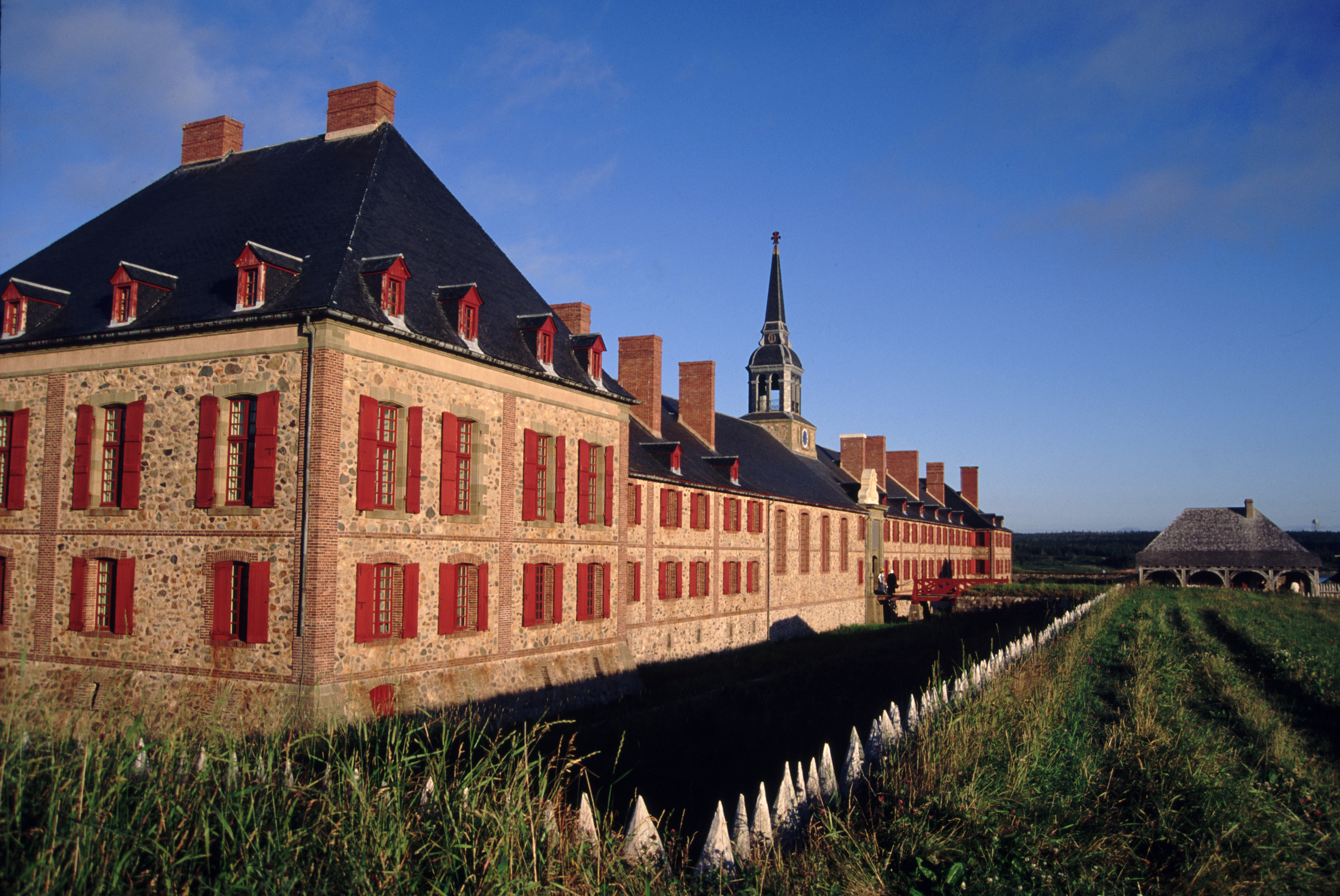 The King's Bastion building at the Fortress of Louisbourg