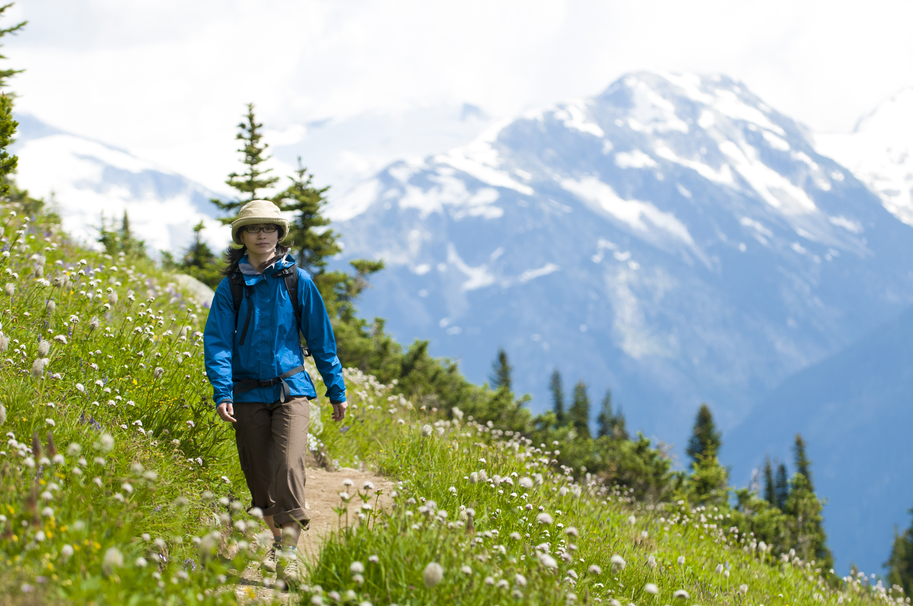 Blooming flowers make Spring a good time to visit Canada