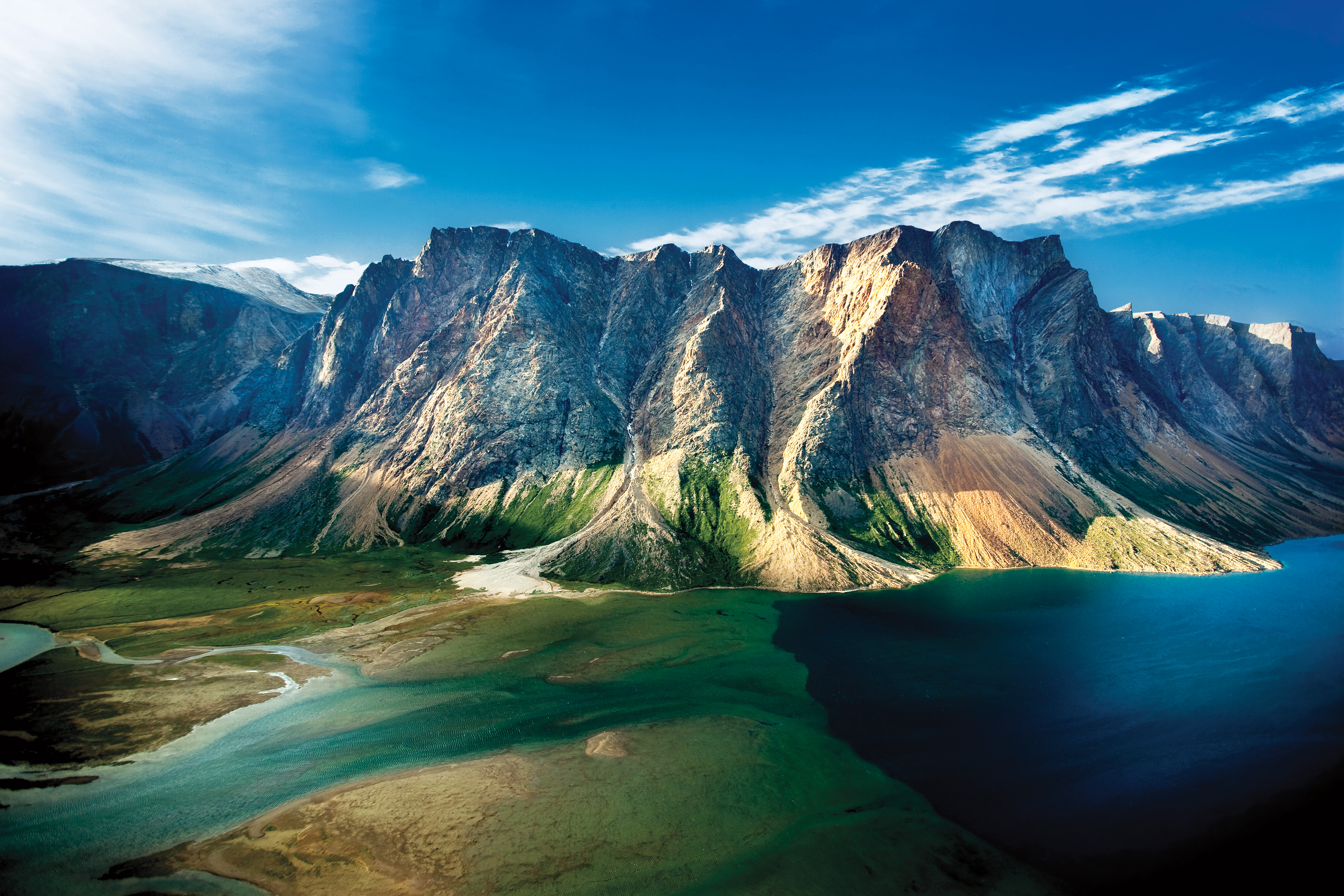 The Torngat Mountains on the Labrador Peninsula