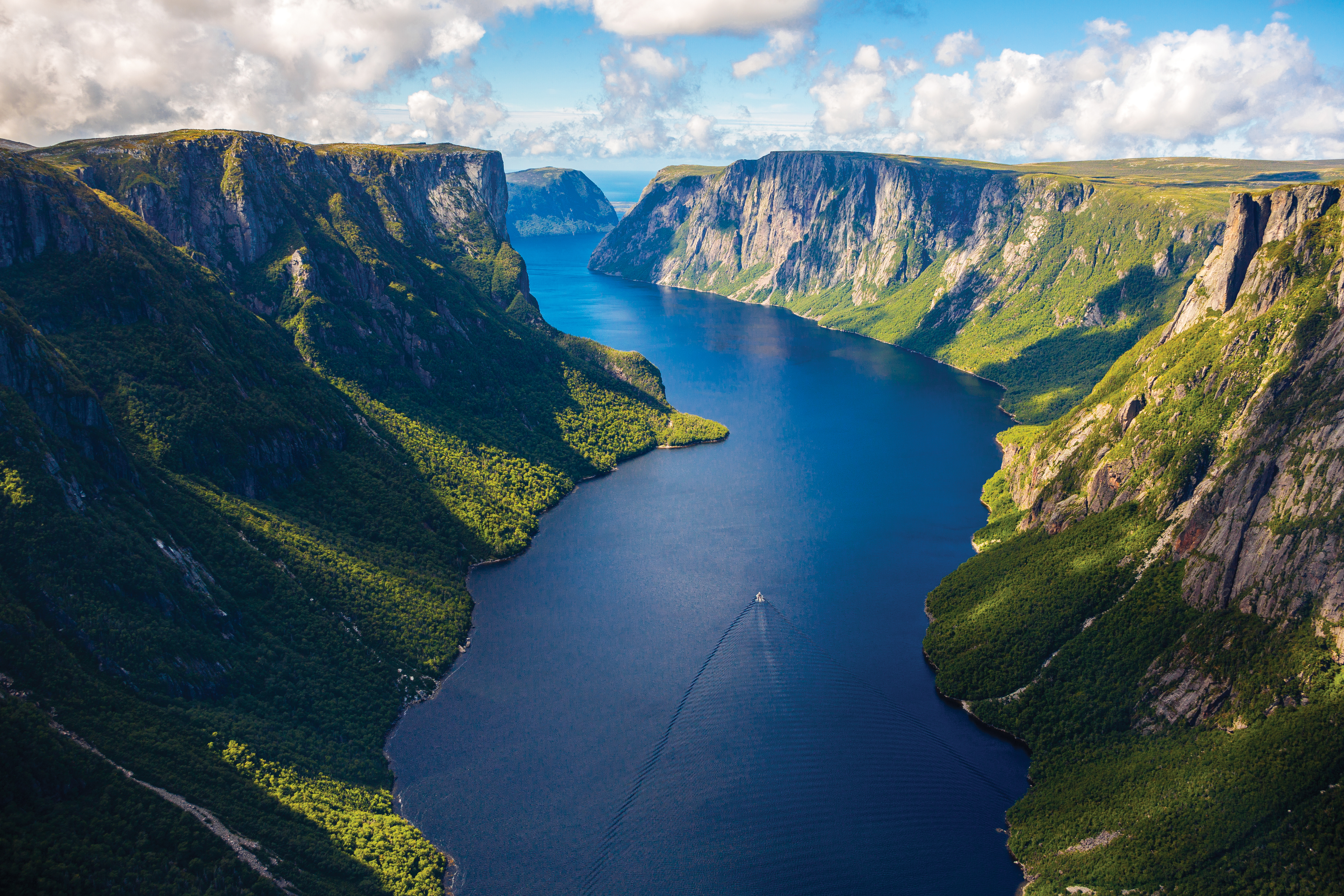 Gros Morne National park in Newfoundland and Labrador