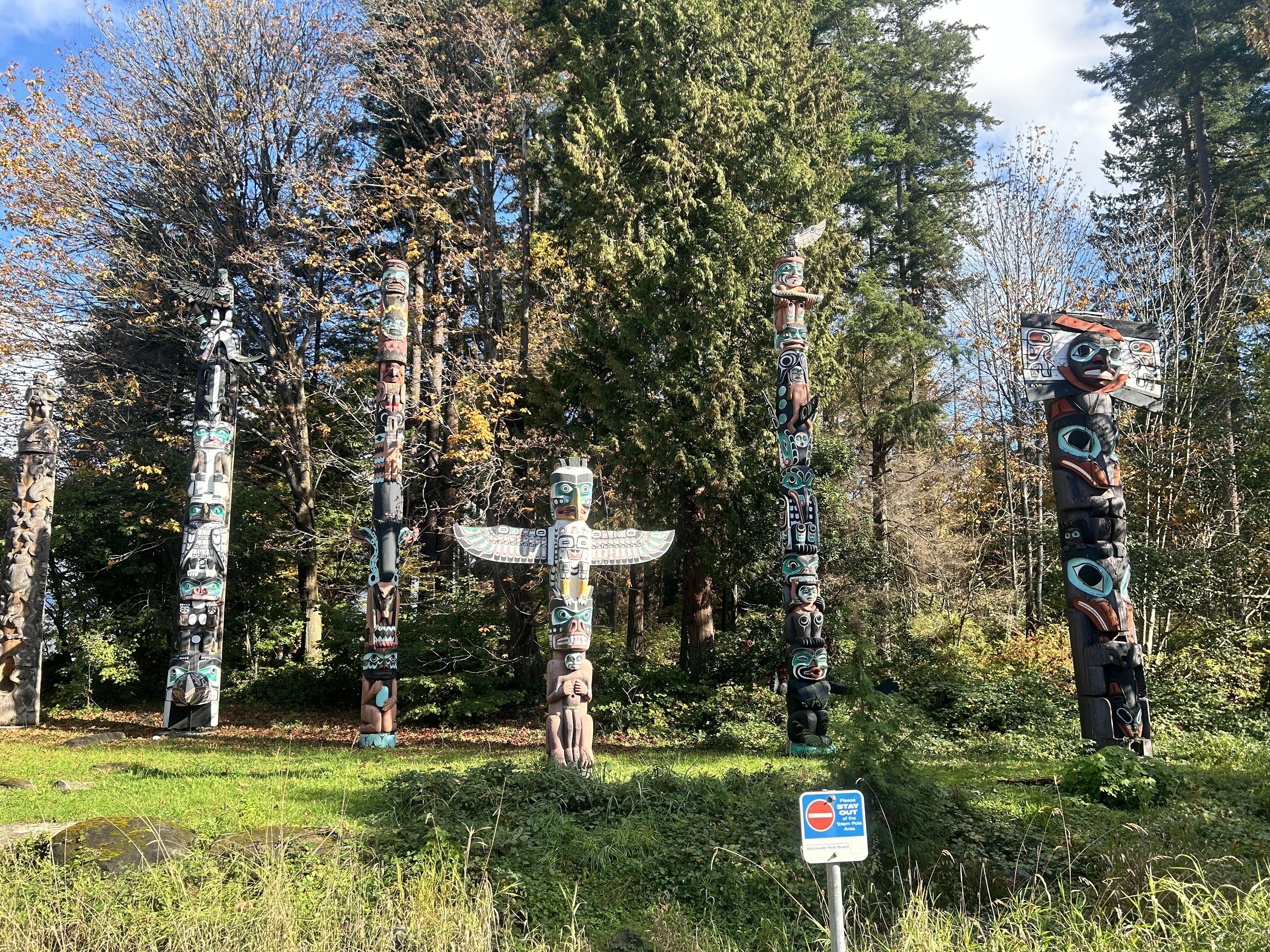Totem Poles at Brockton Point