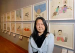 Contemporary Inuit artist Annie Pootoogook at the Art Gallery of Nova Scotia