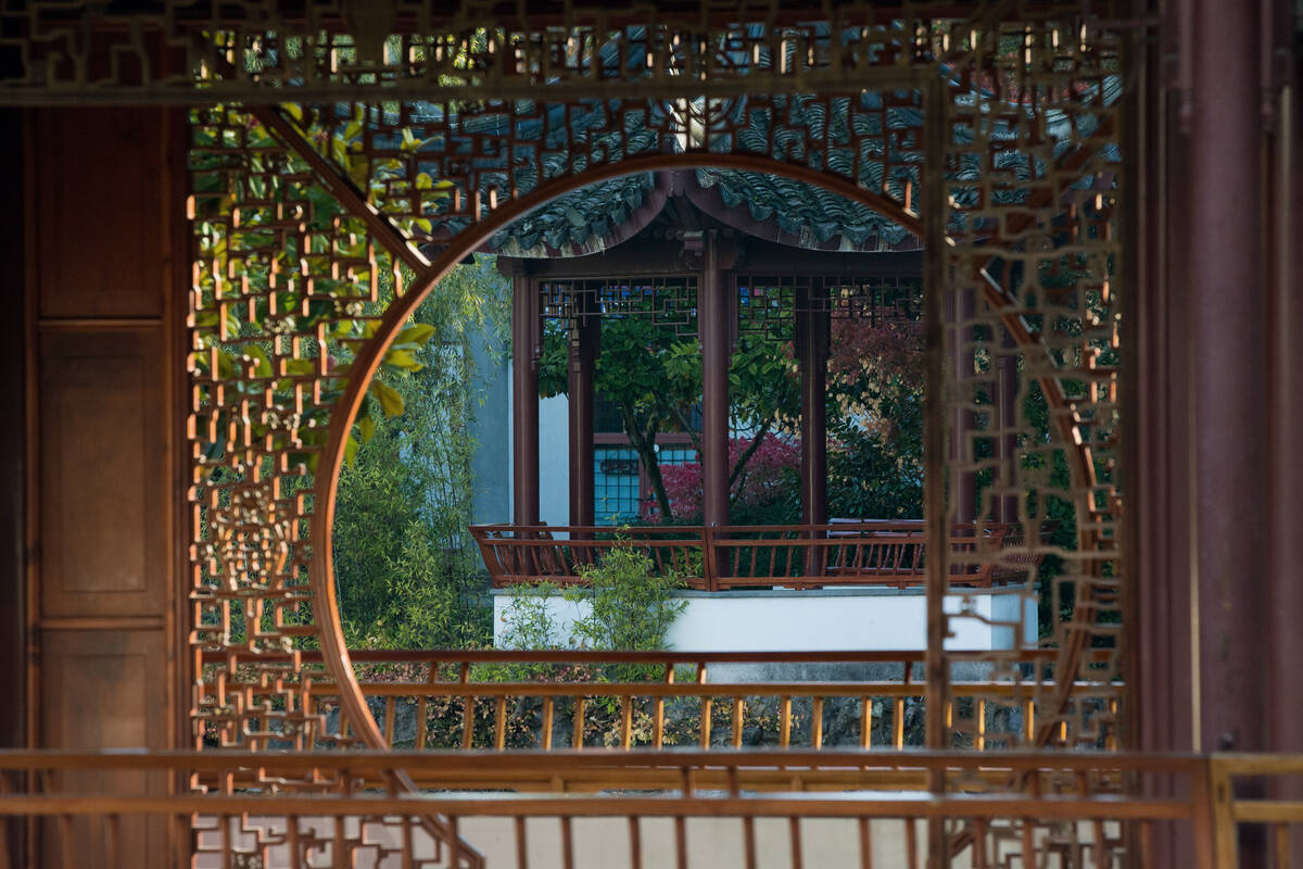 Dr. Sun Yat-Sen Classical Chinese Garden in the Fall
