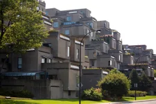 Habitat 67 model housing complex created for the 1967 world fair