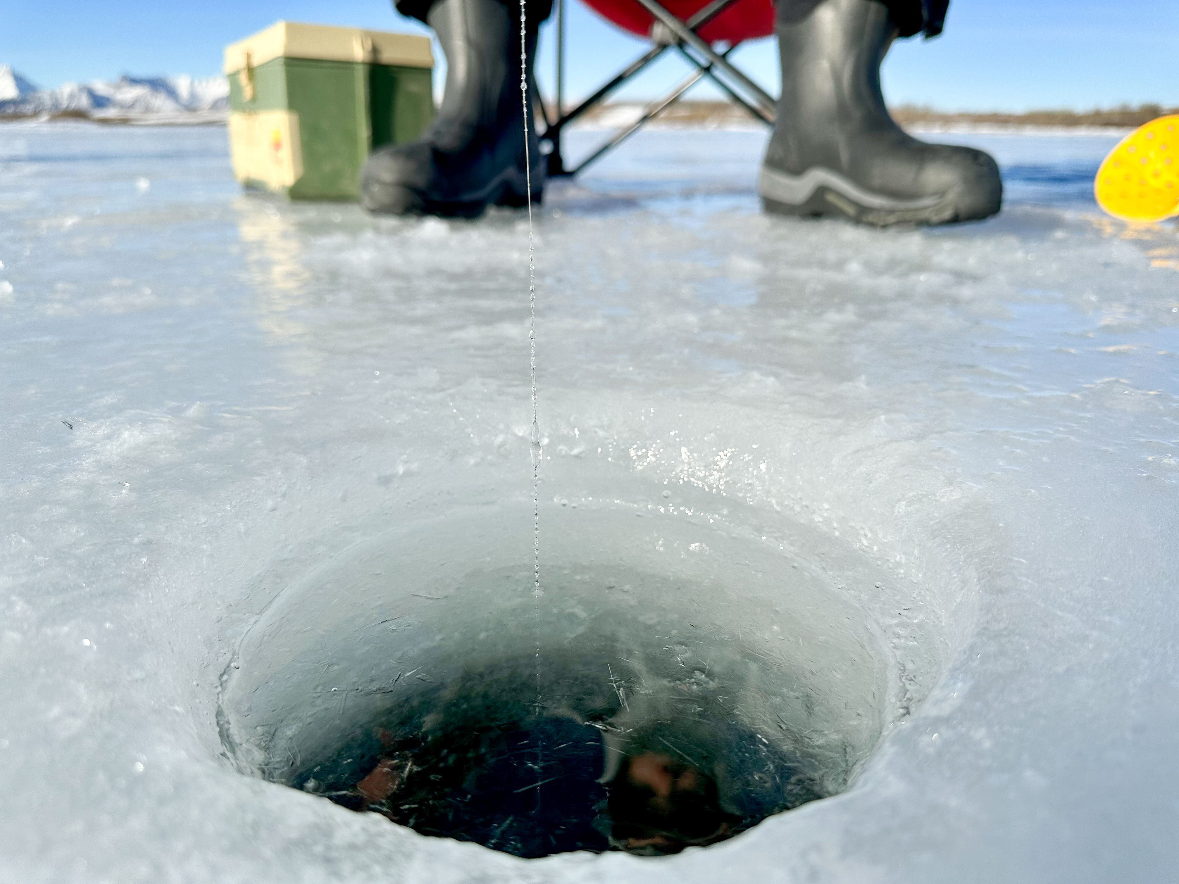 Ice Fishing in Canada