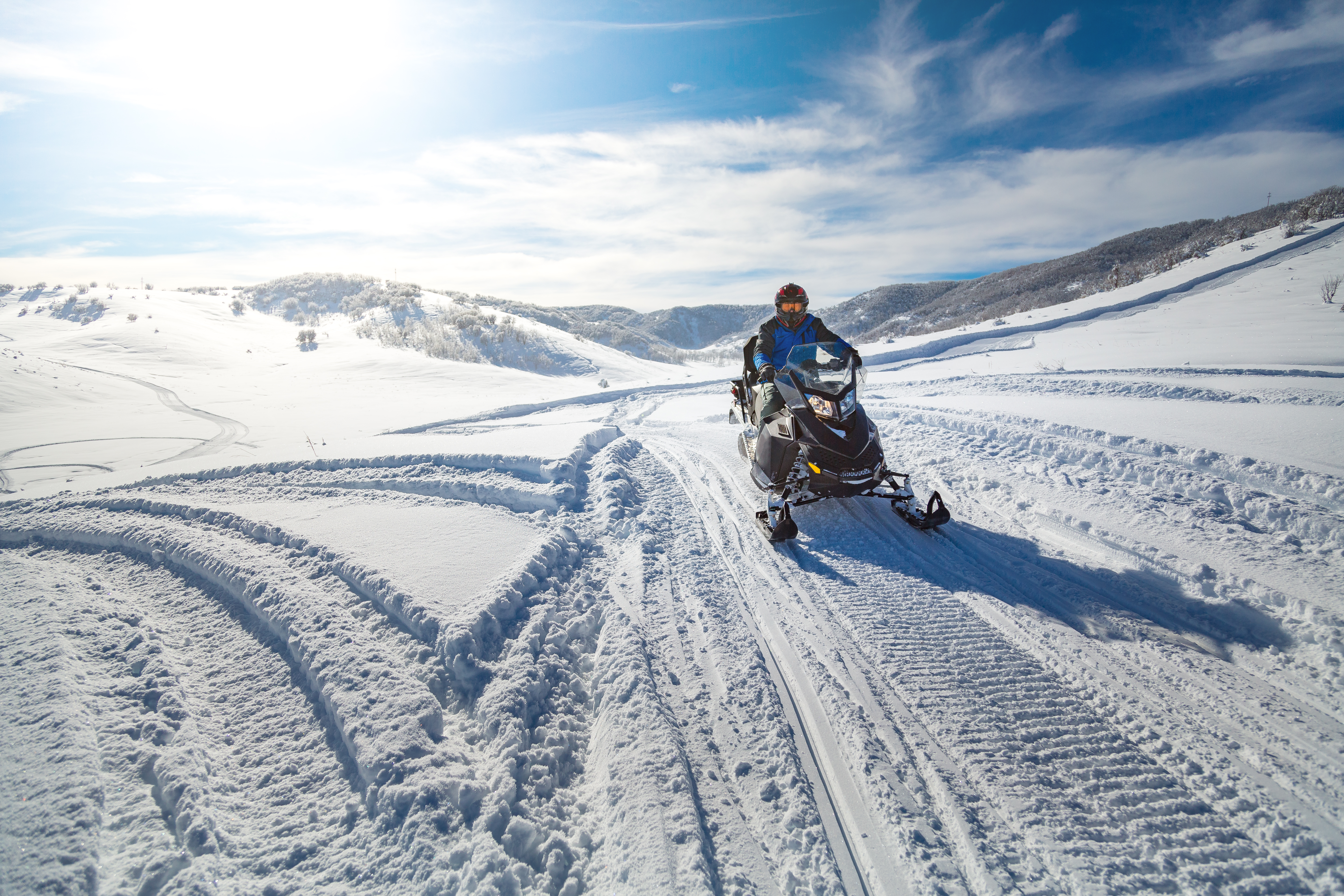 Snowmobiling 