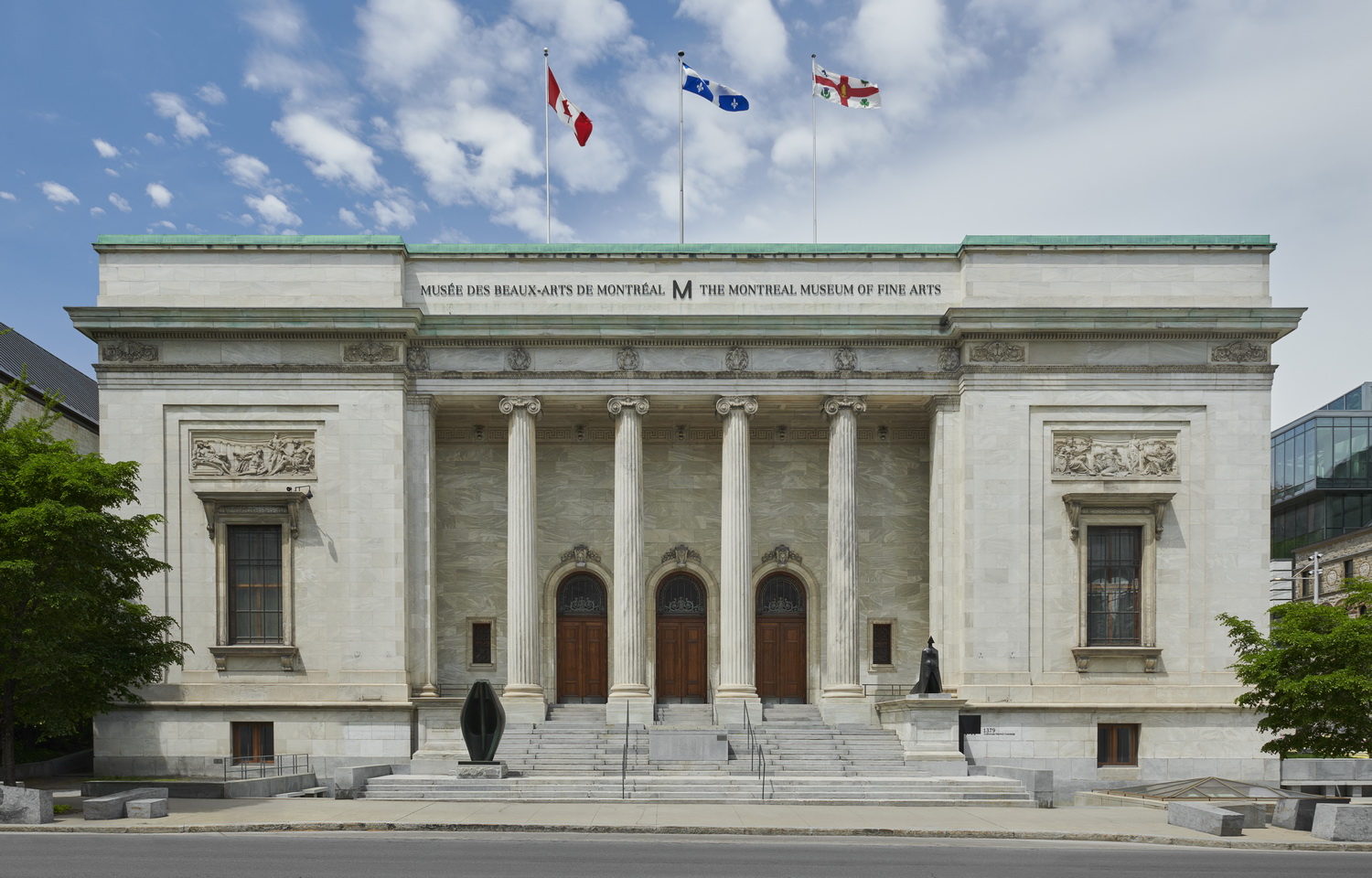 Exterior of the Montreal Museum of Fine Arts