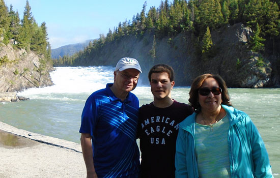 Bill, Chantale and Wesley review of their [object Object] trip