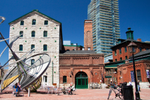 View of Toronto's Distillery District