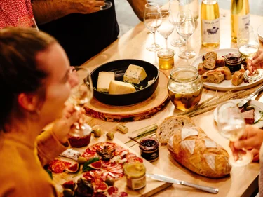 Gourmet cheese, wine, bread, and charcuterie are some of the fine foods to enjoy in Quebec