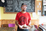 Pow Wow Cafe serves traditional Indigenous cuisine by Toronto Ojibway chef Shawn Adler in Kensington Market