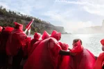 Passengers on a Hornblower Niagara Cruise