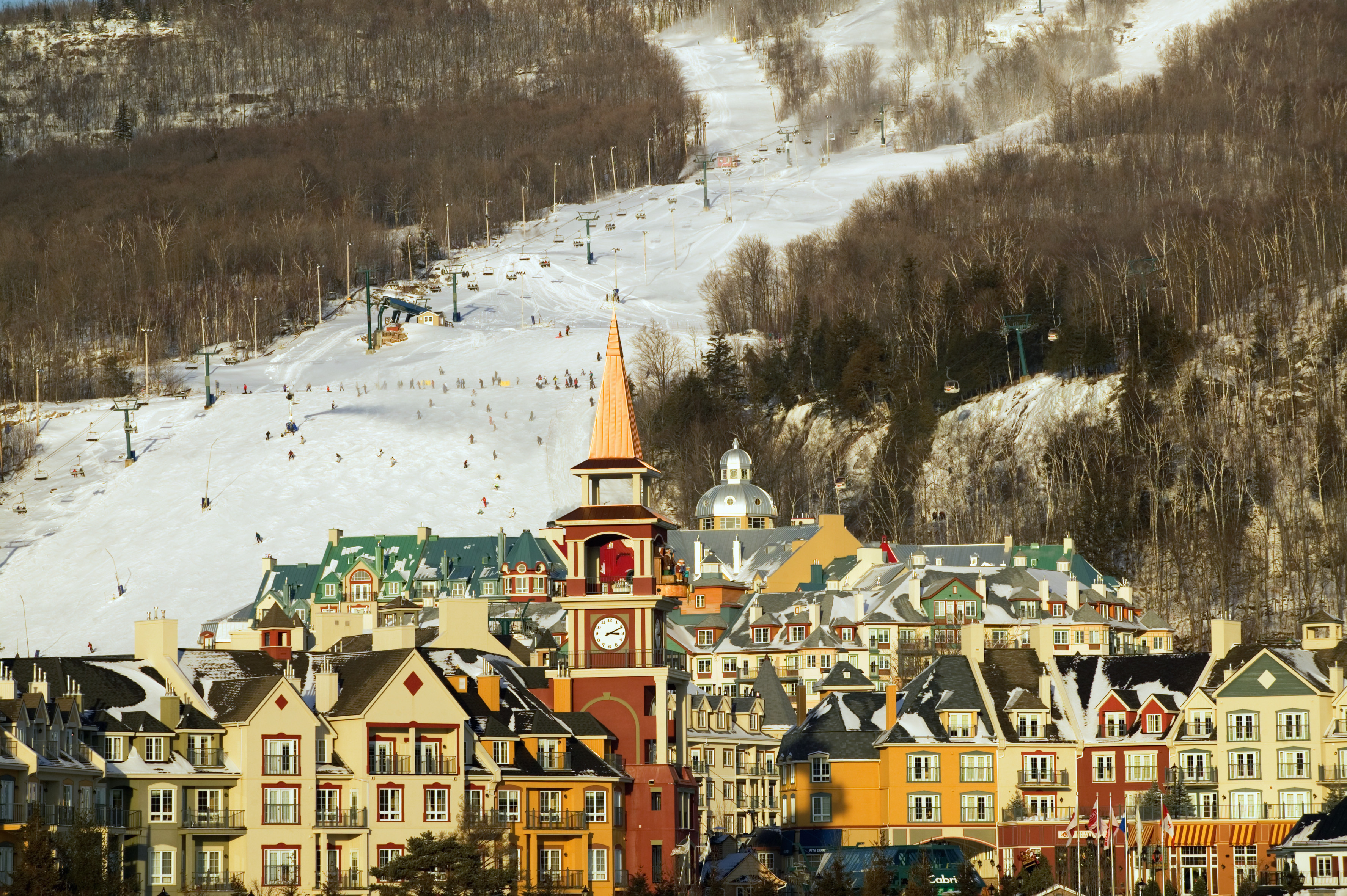 ski slopes at Mont Tremblant