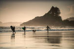 Surfing in Tofino happens year round