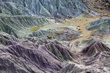 The Painted Bluffs in Kamloops, British Columbia