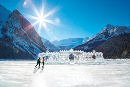 Ice Skating on Lake Louise 478368 standard-(Fairmont-ICE-Portal)