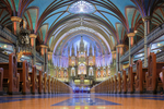 Nave of Notre Dame Basilica, Montreal