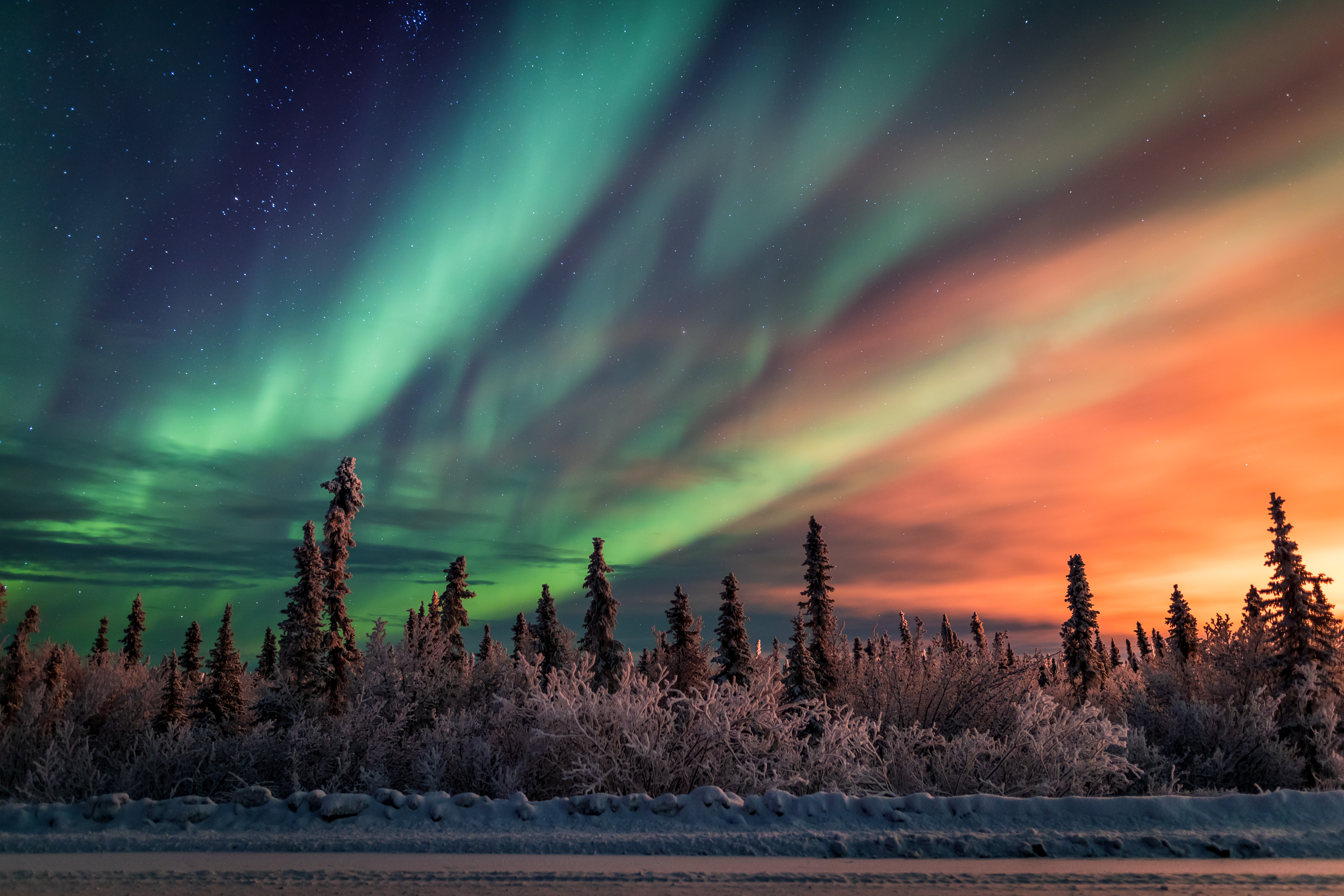 Northern Lights over the Dempster Highway