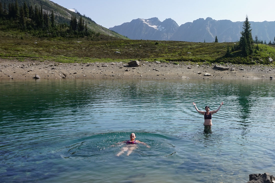 Heli-hiking in the Canadian Rockies